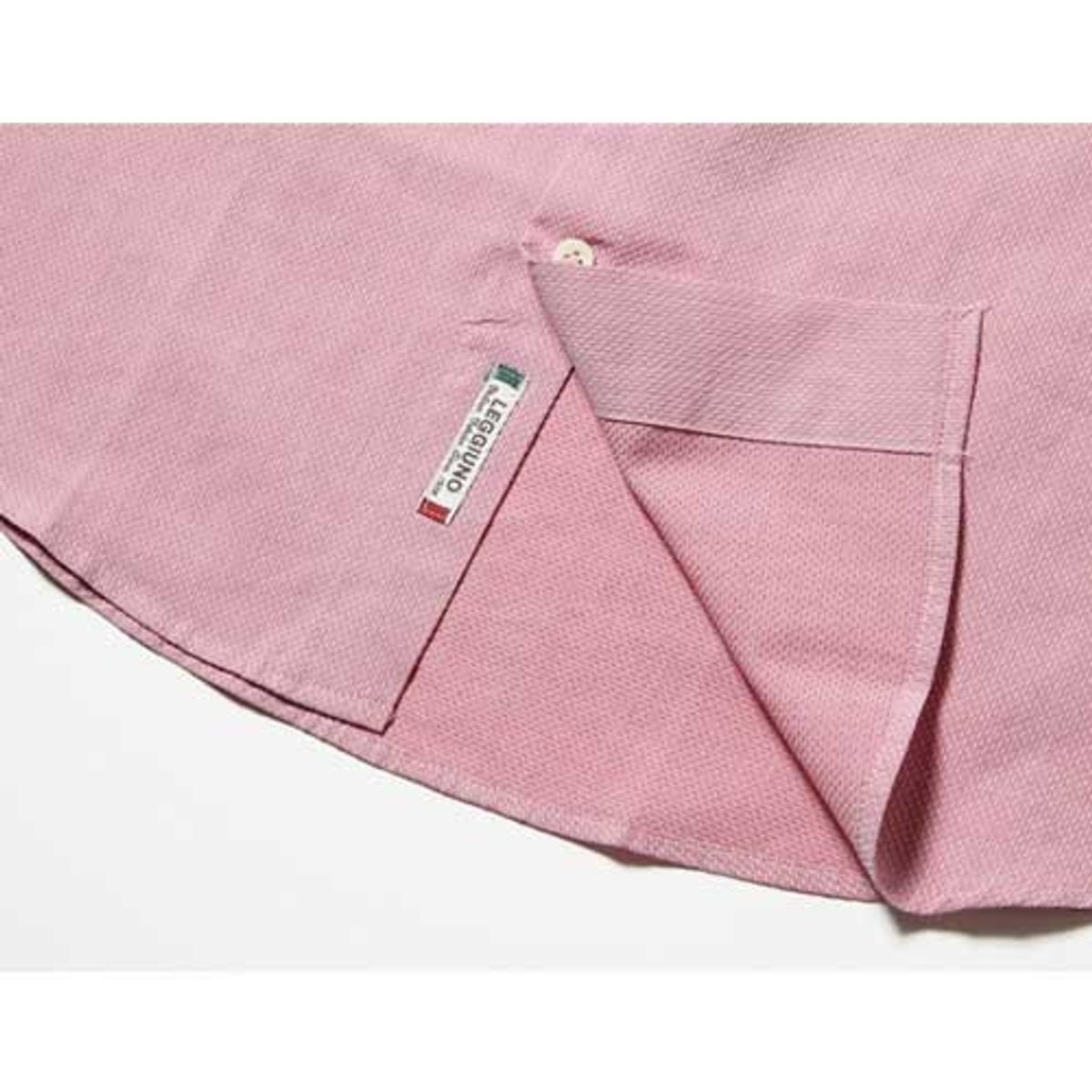 블랙브라운(BLACKBROWN) (LEGGIUNO) 도비프린트 코튼셔츠 [PINK]