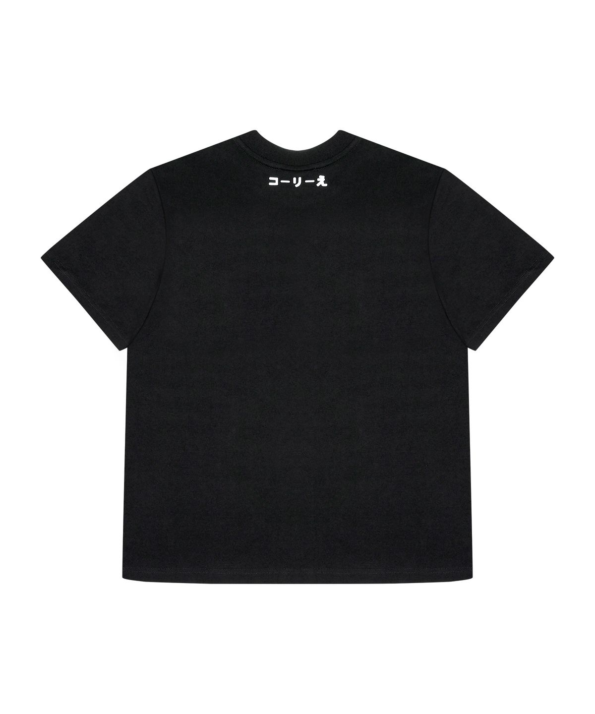 꼬리에(CCORIE) 스몰 심볼 로고 반팔 티셔츠 블랙
