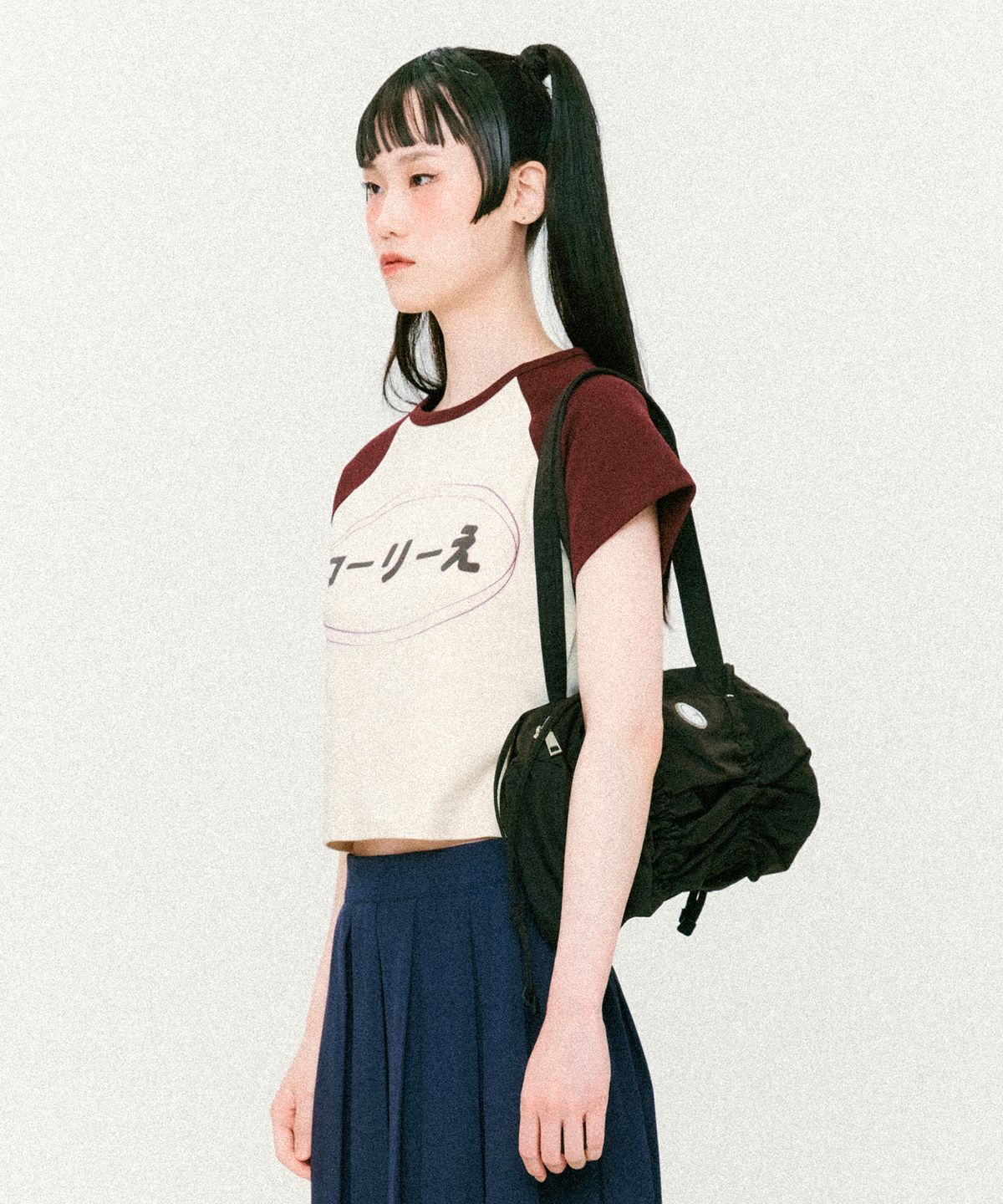 꼬리에(CCORIE) 해머 스트링 숄더백 블랙