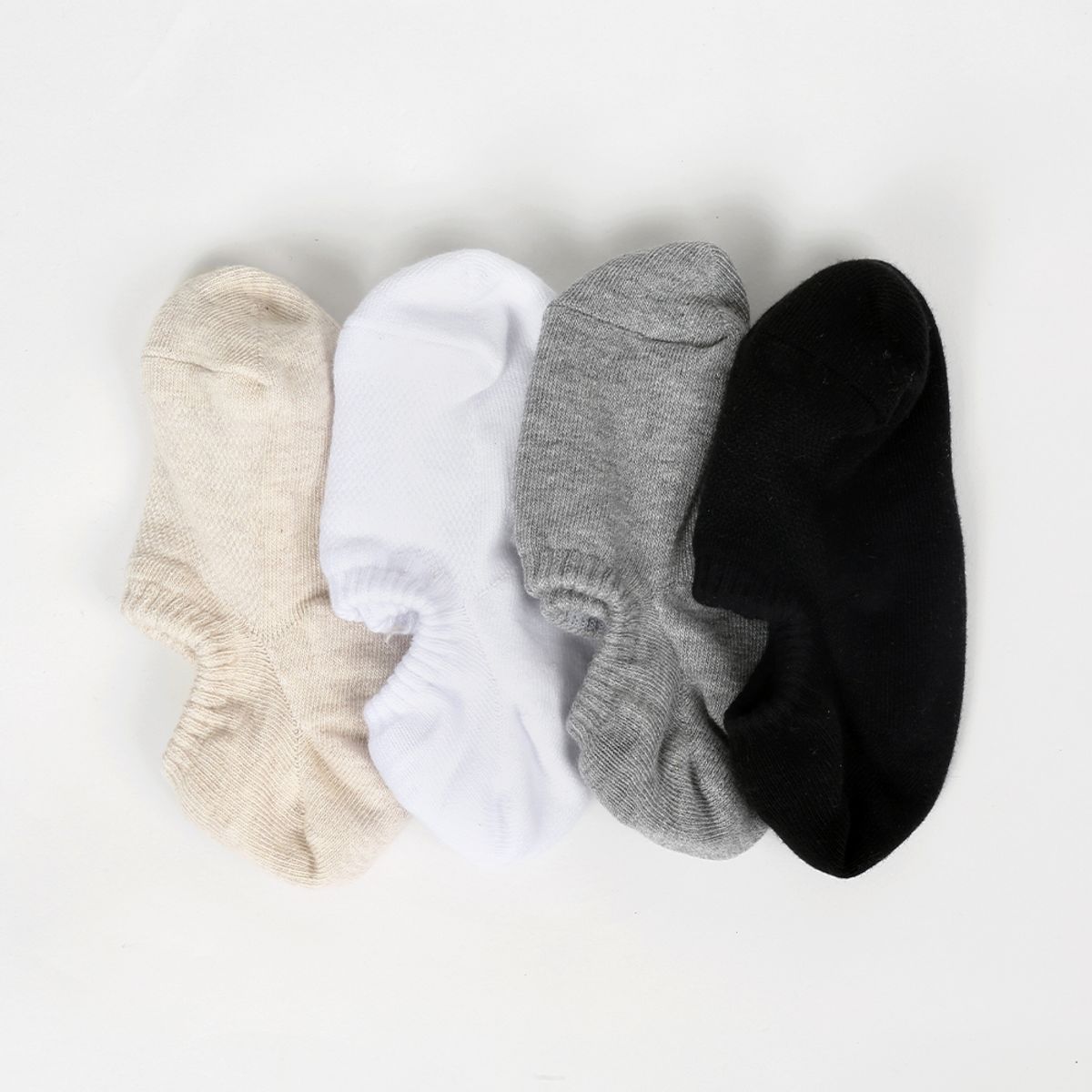 삭스에이(SOCKSA) [7PACK] 시그니처 더블코튼 메쉬 망사 168N 스니커 인 페이크삭스 덧신 10색상