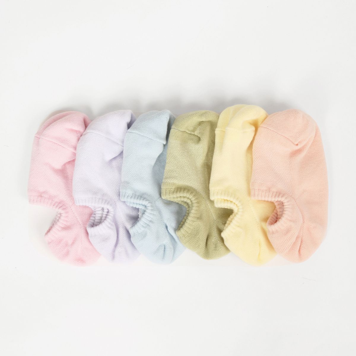 삭스에이(SOCKSA) [7PACK] 시그니처 더블코튼 메쉬 망사 168N 스니커 인 페이크삭스 덧신 10색상