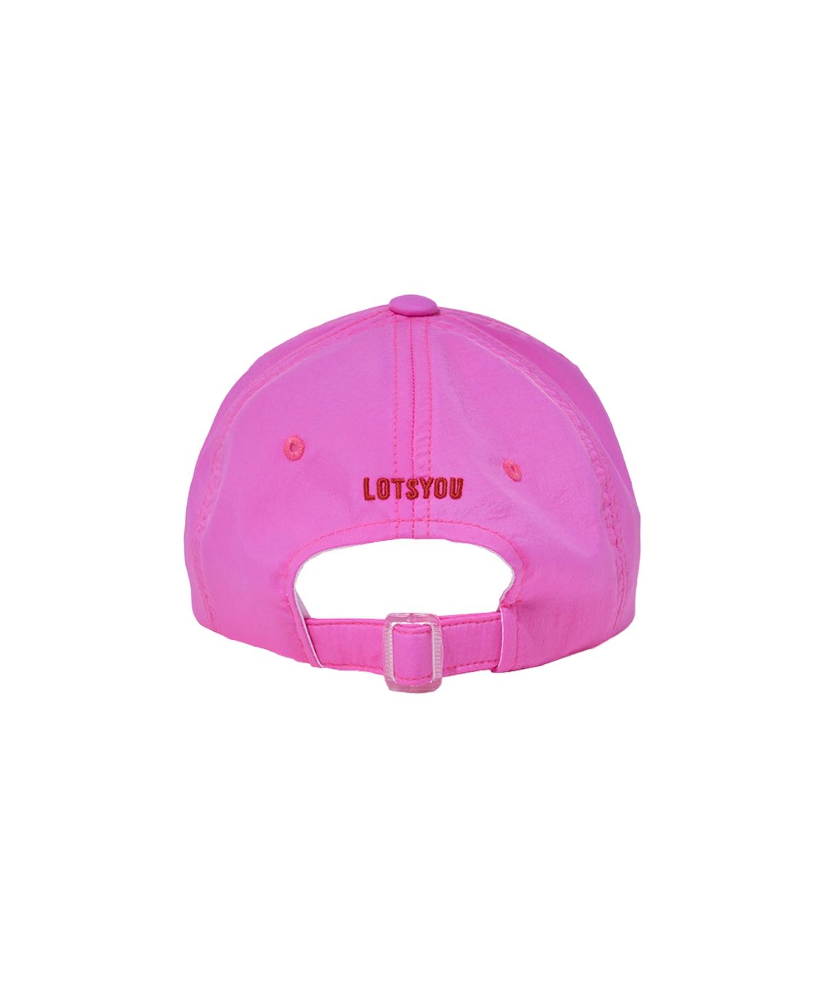 라츠유(LOTSYOU) lotsyou_Tropical nylon ball cap Pink