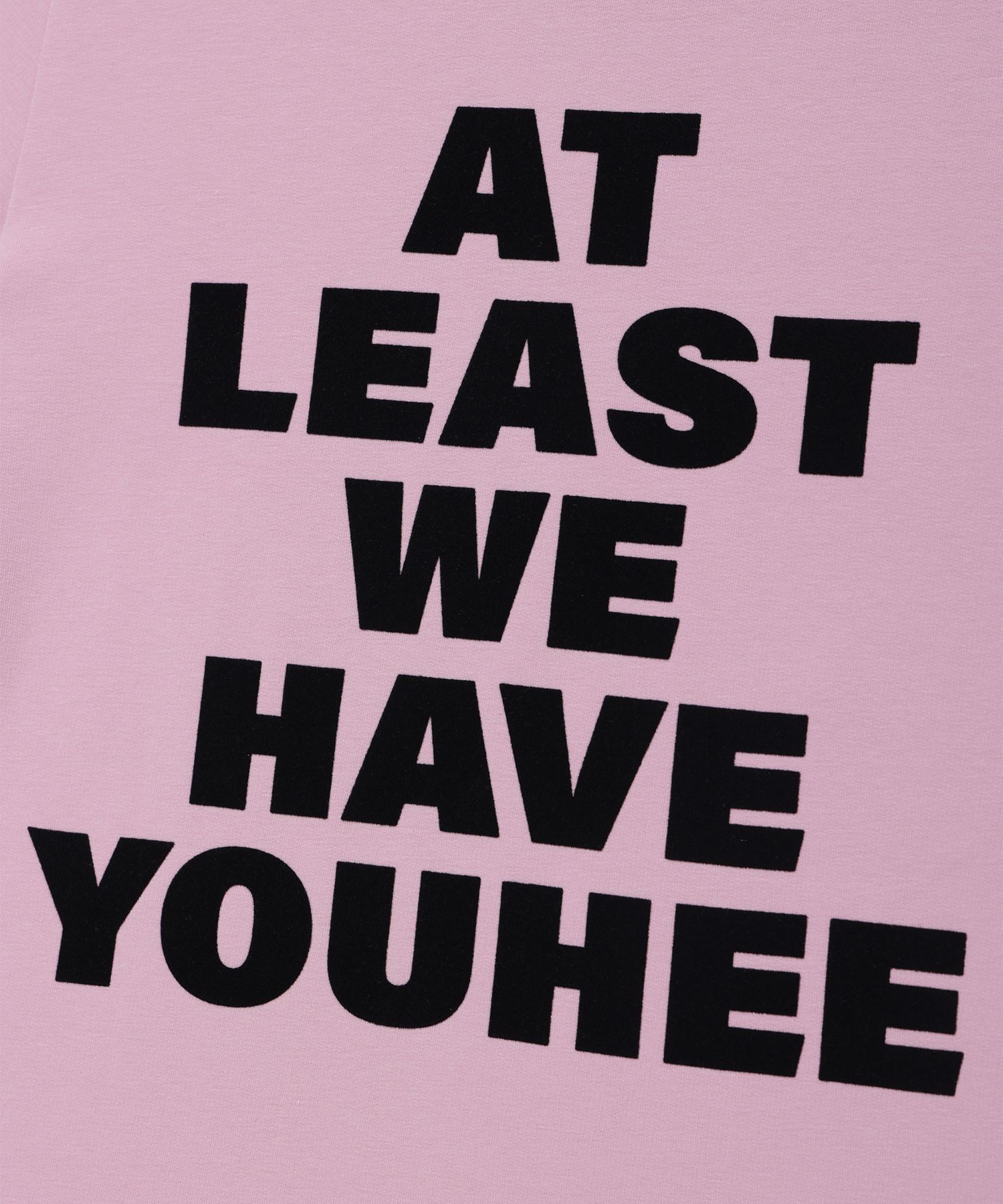 MUSINSA公式 | YOUHEE LETTERING T-SHIRT PINK