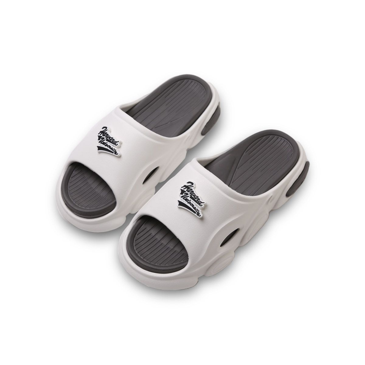 하버드 슈즈(HARVARD SHOES) 쿠다 남여공용 이중창 쿠셔닝 슬리퍼 화이트