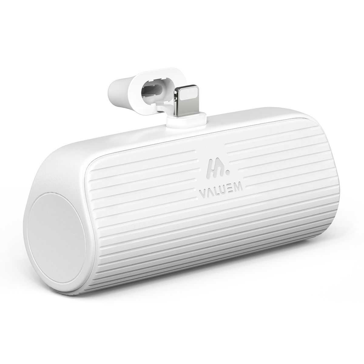 밸류엠(VALUEM) 8핀 미니 일체형 도킹형 보조배터리 5000mAh