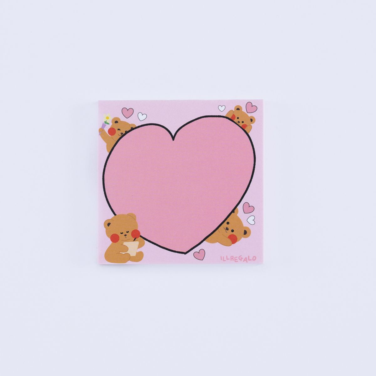 일레갈로(ILLREGALO) 일레베어 떡메모지 2종 세트