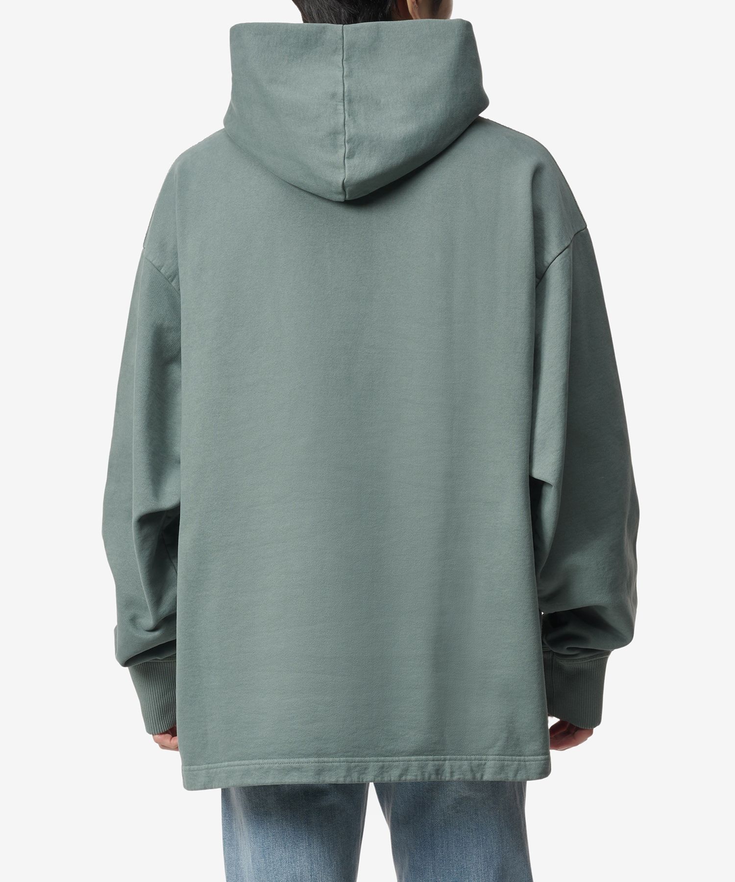 MUSINSA公式 | ACNE STUDIOS 男性ロゴフードパーカー - シーダー 