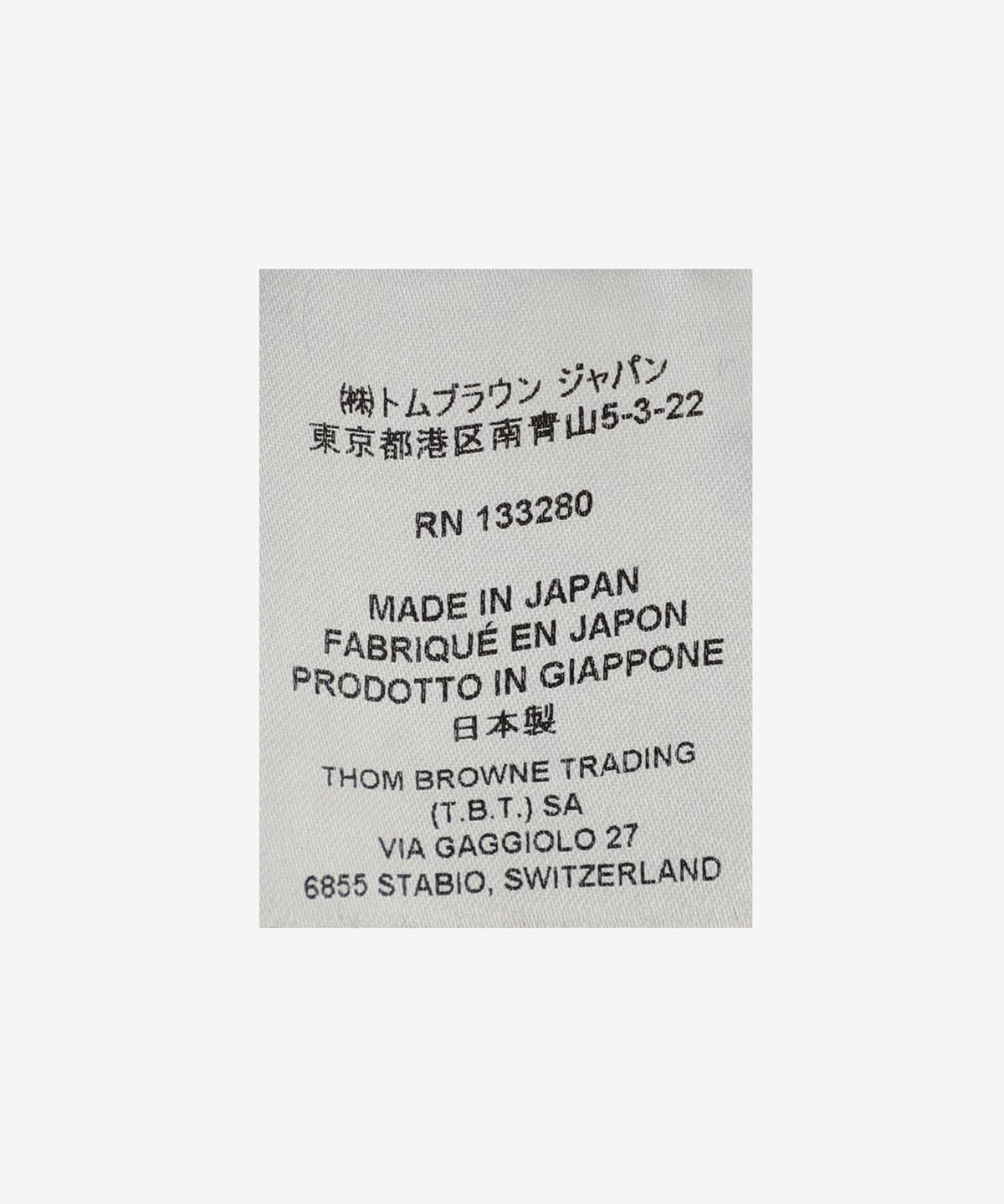 톰 브라운(THOM BROWNE) 애로우 앤 비스 재킷 - 블랙 / MJC010EE0319001