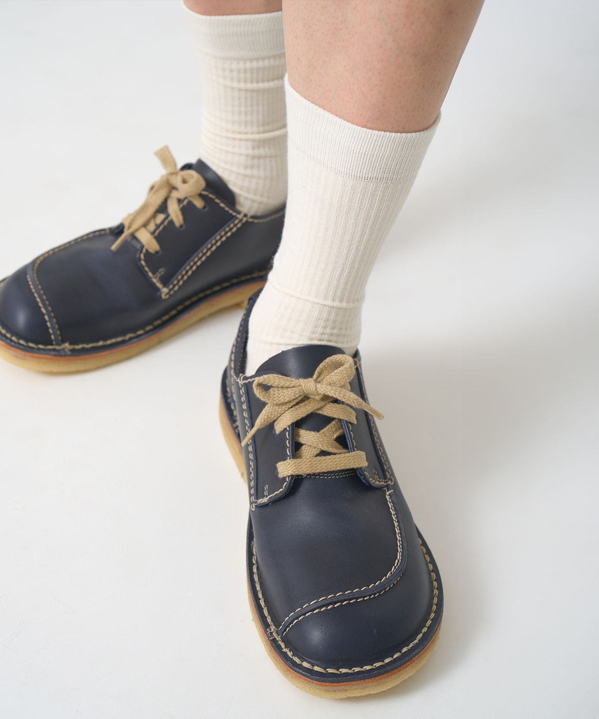 덕핏(DUCKFEET) 핀 레더 더비슈즈