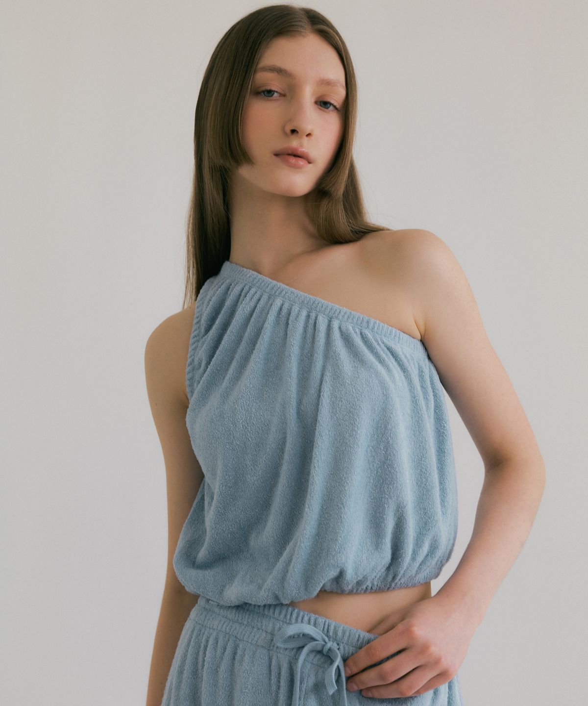 오떼뜨(OCTETTE) TERRY ONE SHOULDER_3COLOR