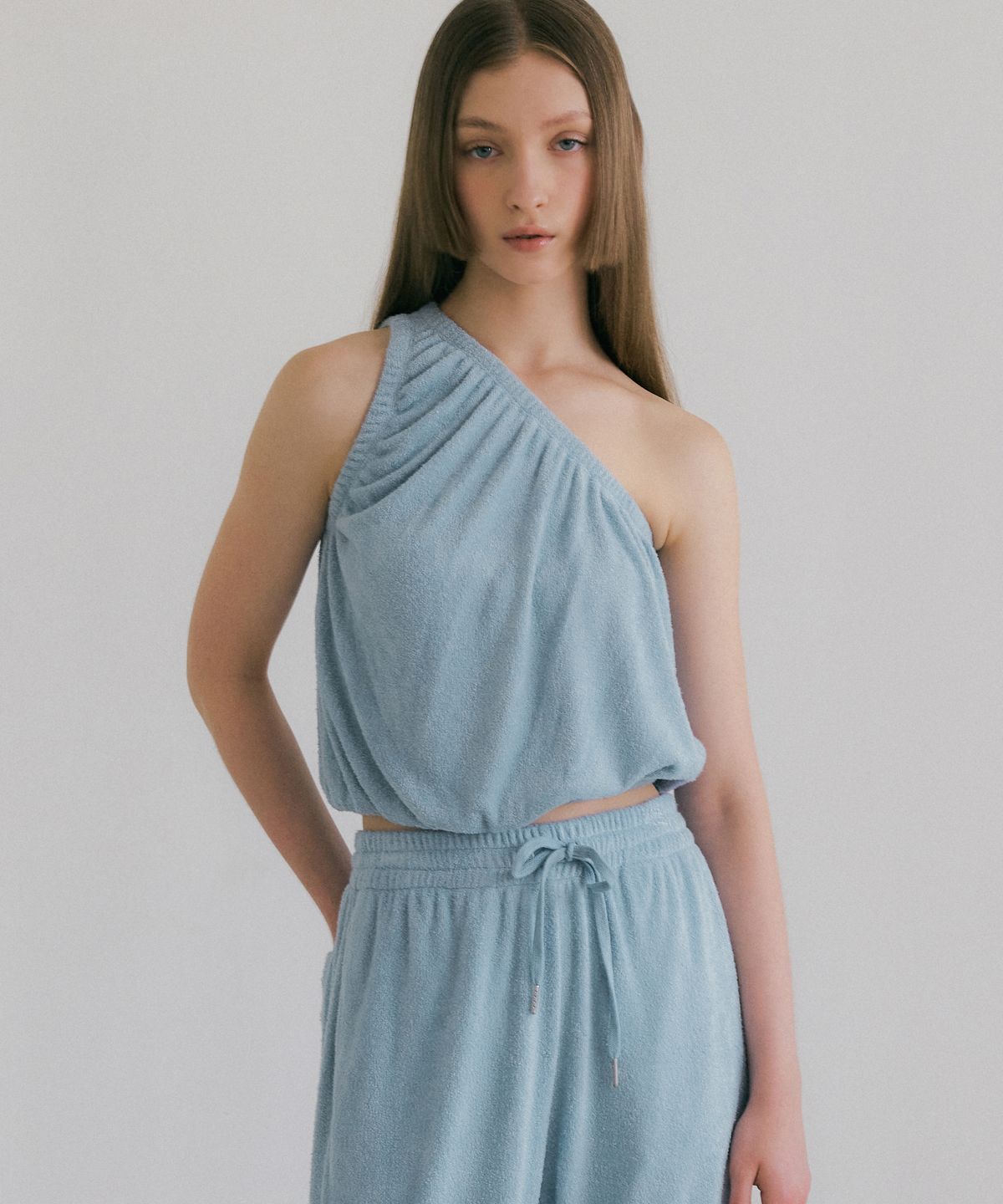 오떼뜨(OCTETTE) TERRY ONE SHOULDER_3COLOR