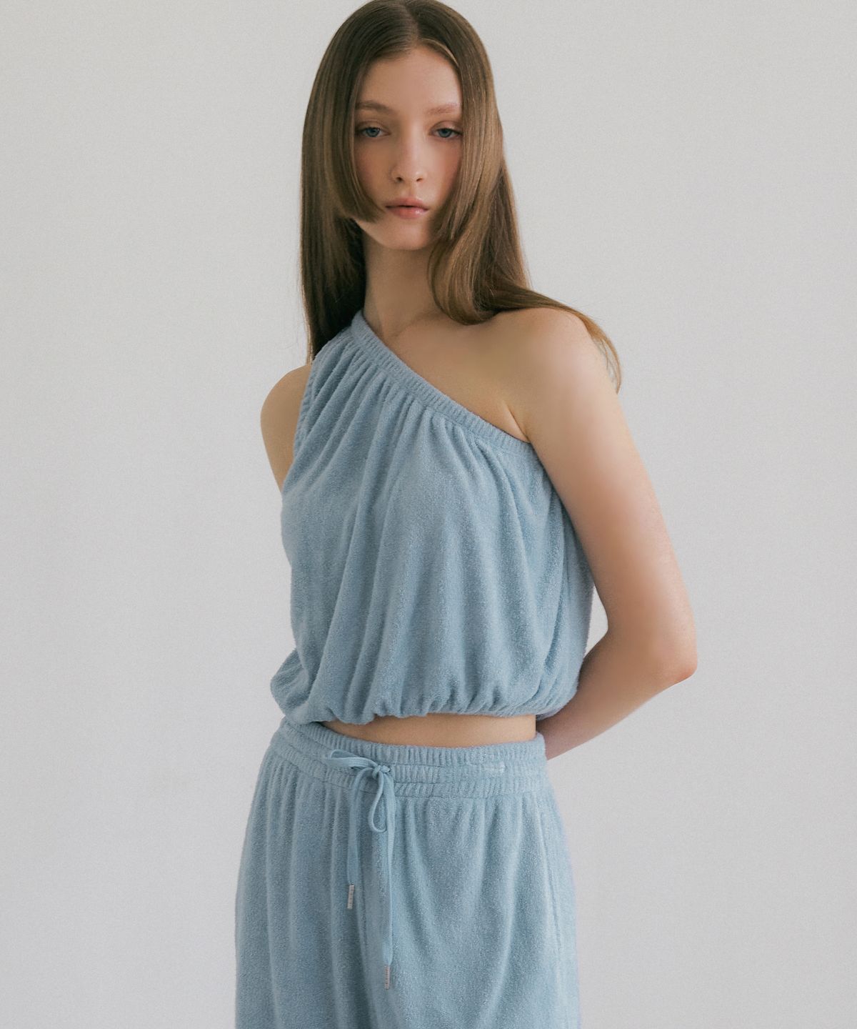 오떼뜨(OCTETTE) TERRY ONE SHOULDER_3COLOR