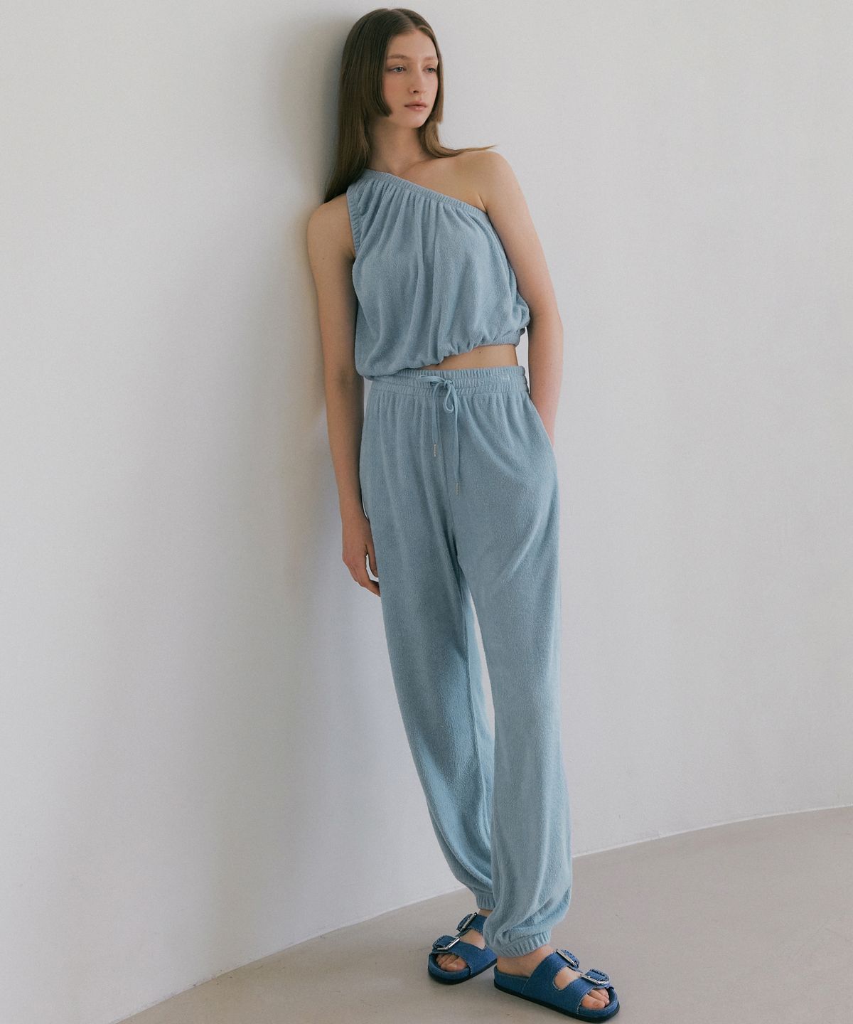 오떼뜨(OCTETTE) TERRY ONE SHOULDER_3COLOR