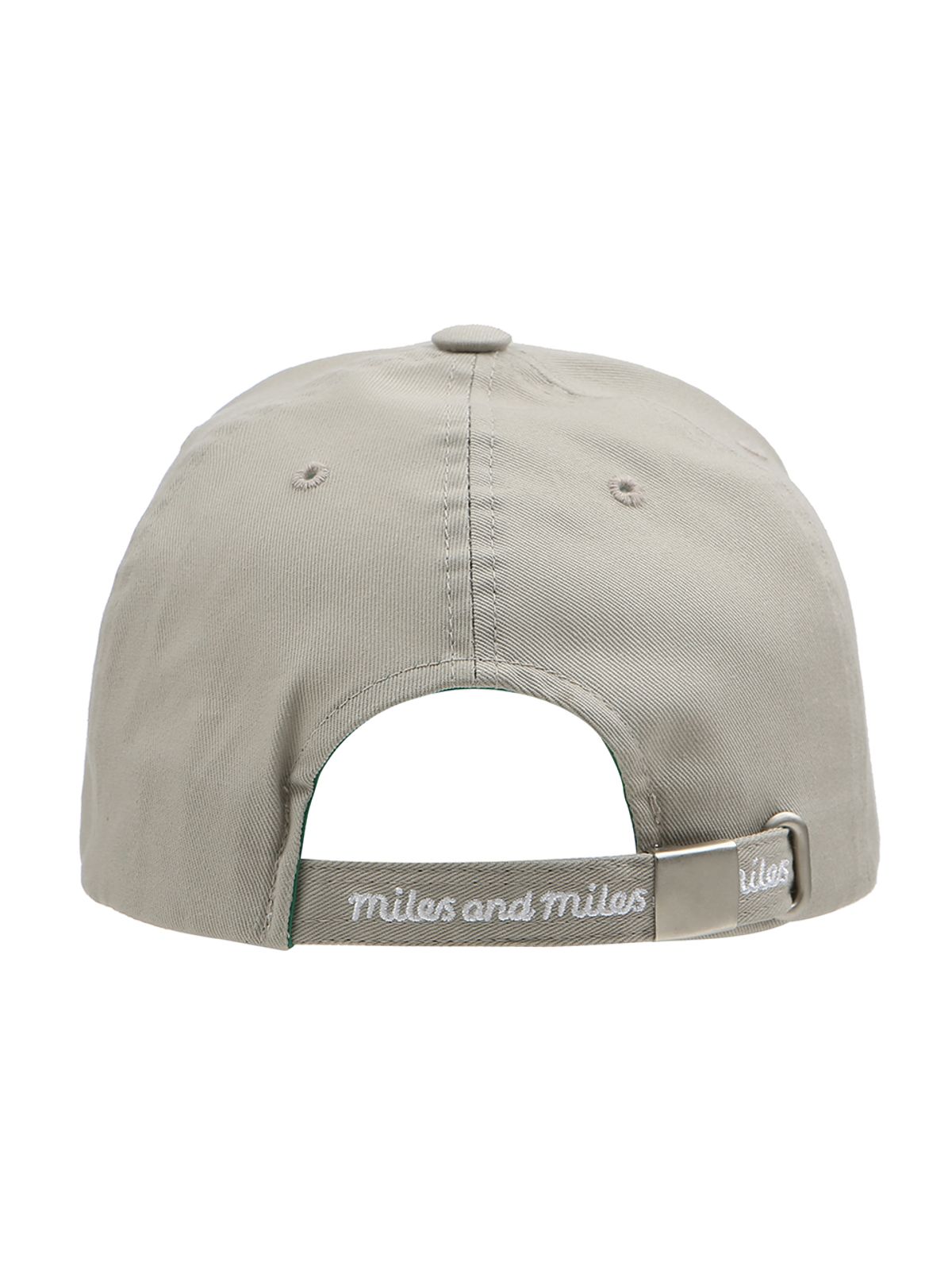 마일즈 앤 마일즈 앤 마일즈(MILES AND MILES AND MILES) 골퍼스클럽 볼캡 (유니섹스)_그레이