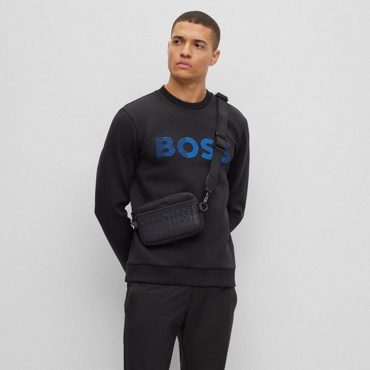 보스 스포츠(BOSS SPORTS) BOSS 살보 1 긴팔티(50493511001) 남자 긴팔티셔츠