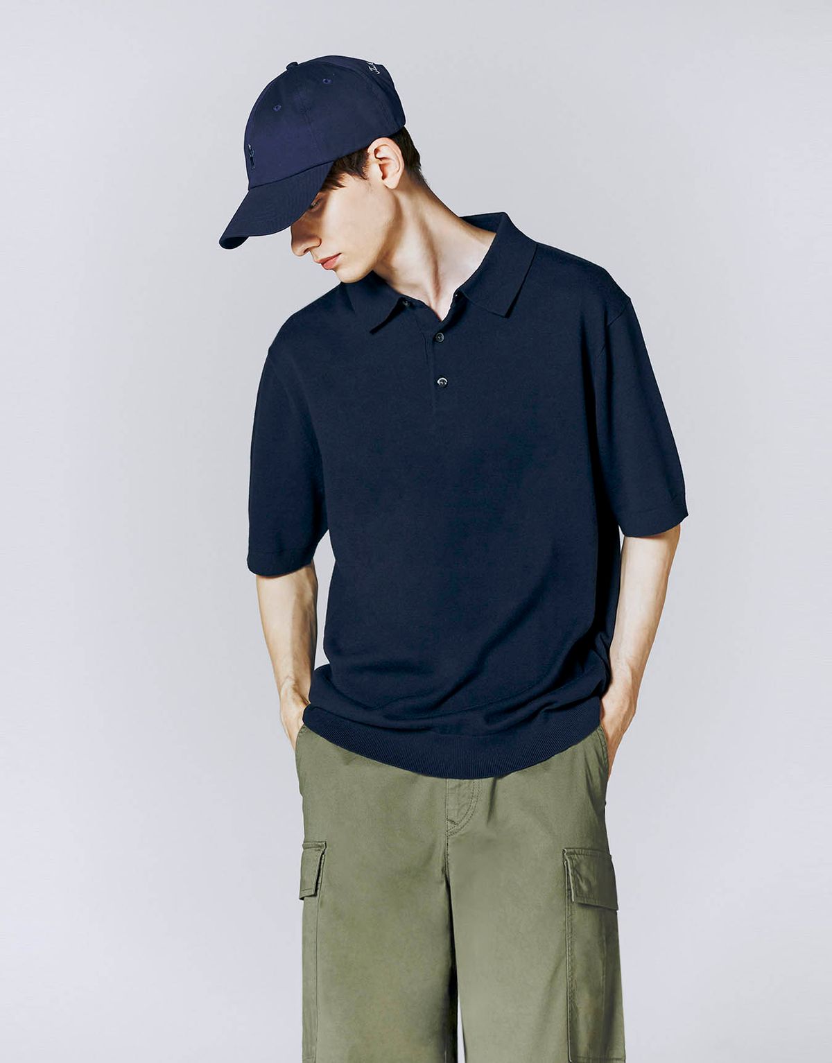 지오다노(GIORDANO) 레귤러핏 폴로 반팔 니트(12GG) 053911 [7color]