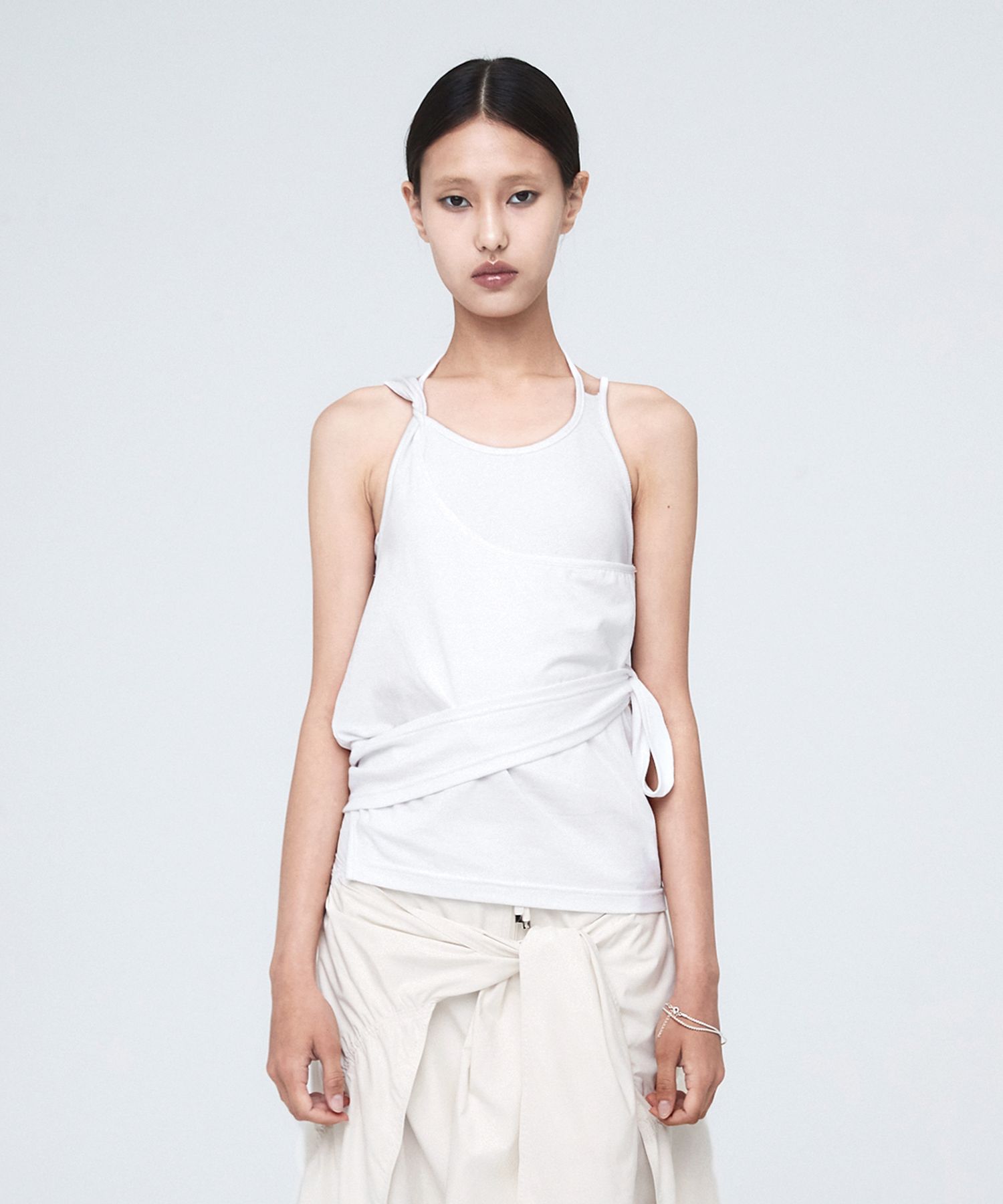 [NACHE] MULTIWAY LAYERED SLEEVELESS /追跡付 NACHE】MULTIWAY LAYERED SLEEVELESS | OUR BRAND,NACHE