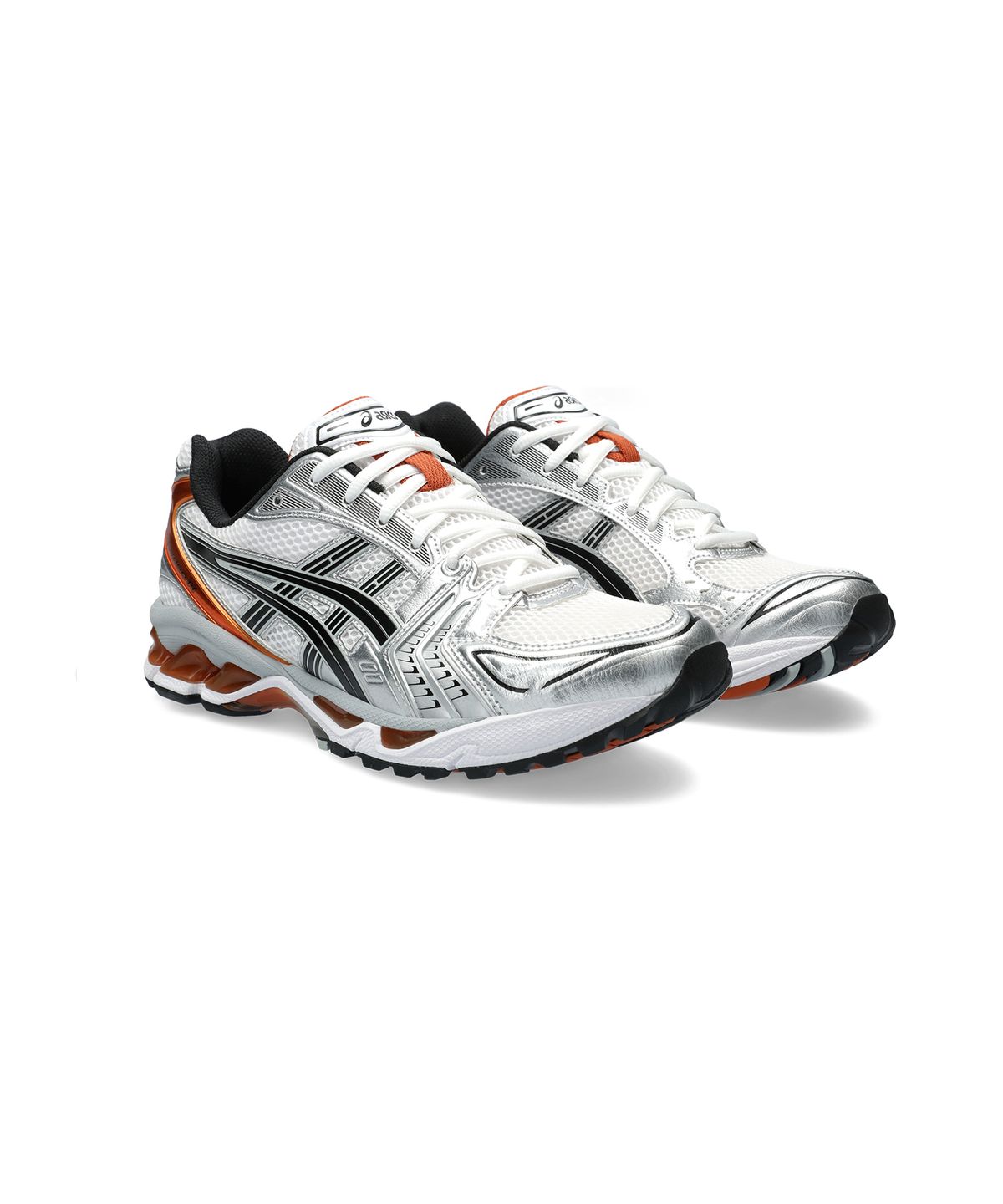 아식스(ASICS) 젤-카야노 14 - 화이트:피컨트 오렌지 / 1201A019-109
