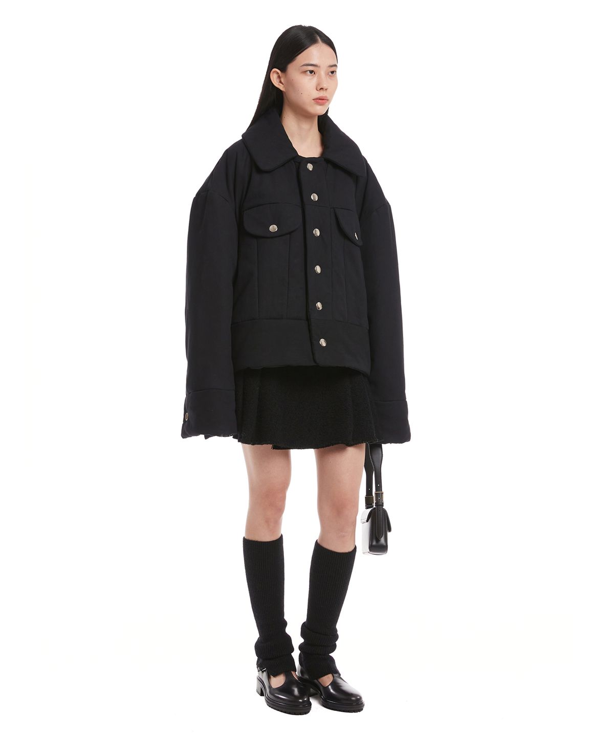 트렁크프로젝트(TRUNK PROJECT) Black Padded Jacket