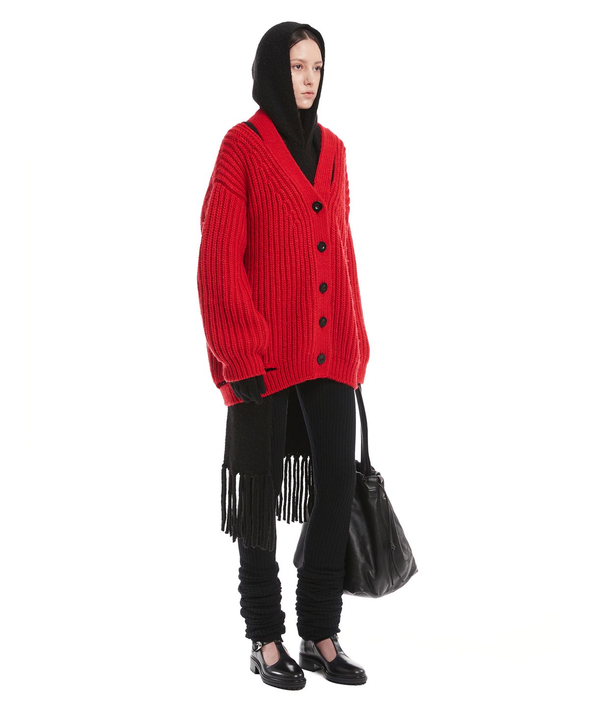 트렁크프로젝트(TRUNK PROJECT) Black Knit Leggings