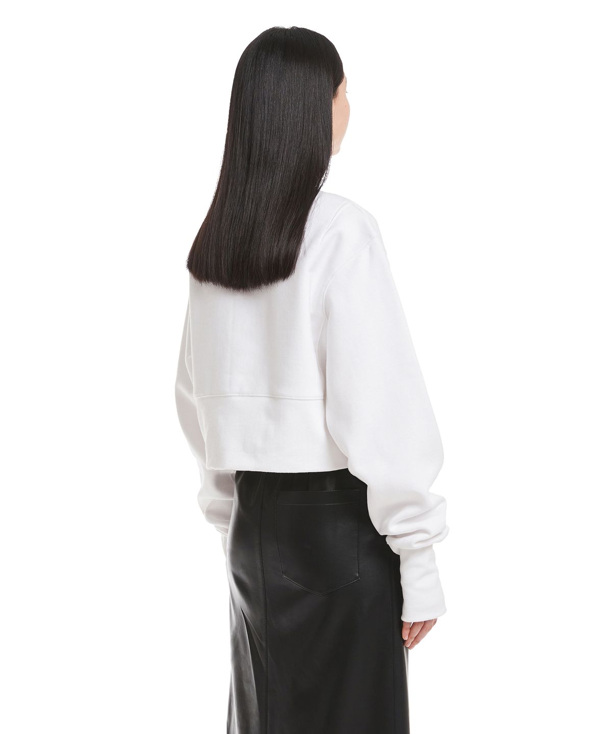 트렁크프로젝트(TRUNK PROJECT) White T Logo Sweatshirt