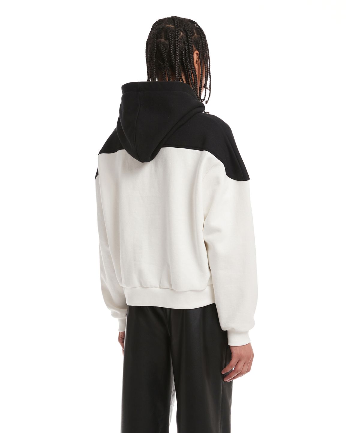 트렁크프로젝트(TRUNK PROJECT) White Paneled Hoodie