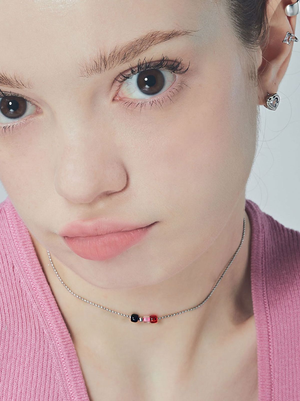 애플파이오더(APPLE PIE ORDER) Beads Ball Choker.(4color)