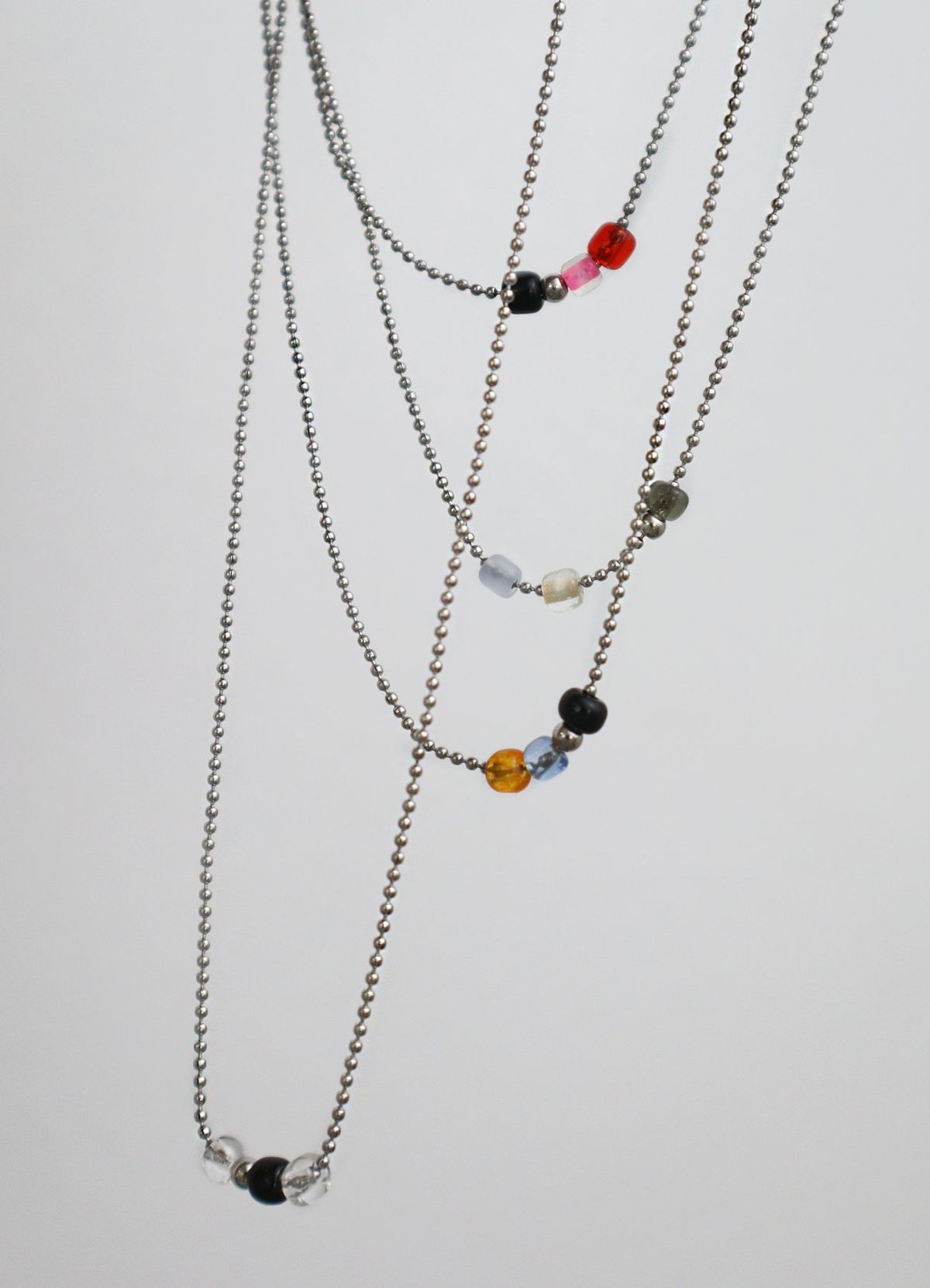 애플파이오더(APPLE PIE ORDER) Beads Ball Choker.(4color)