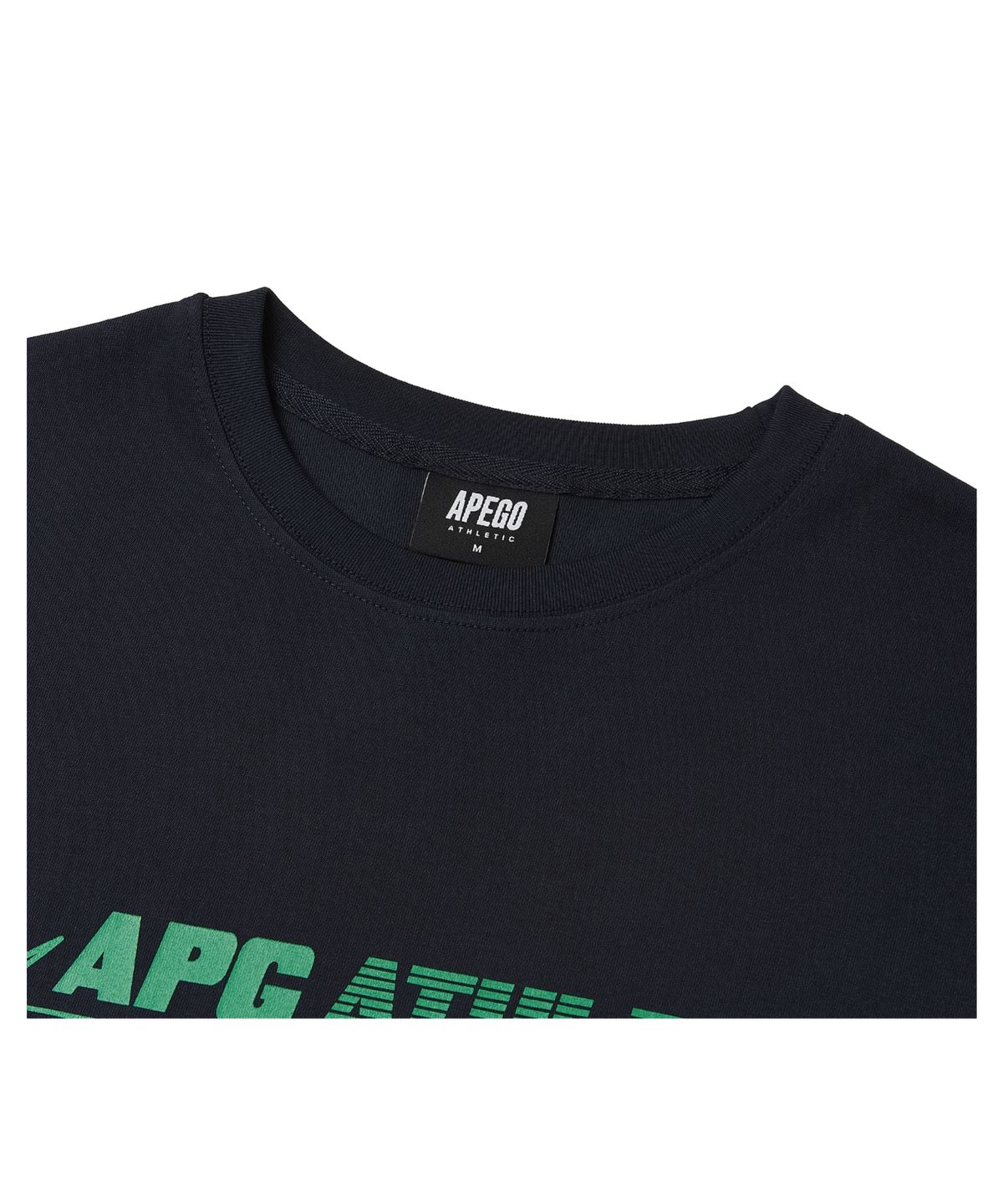 아페고 스포츠(APEGO SPORTS) 에너제틱 오버핏 반팔티 네이비