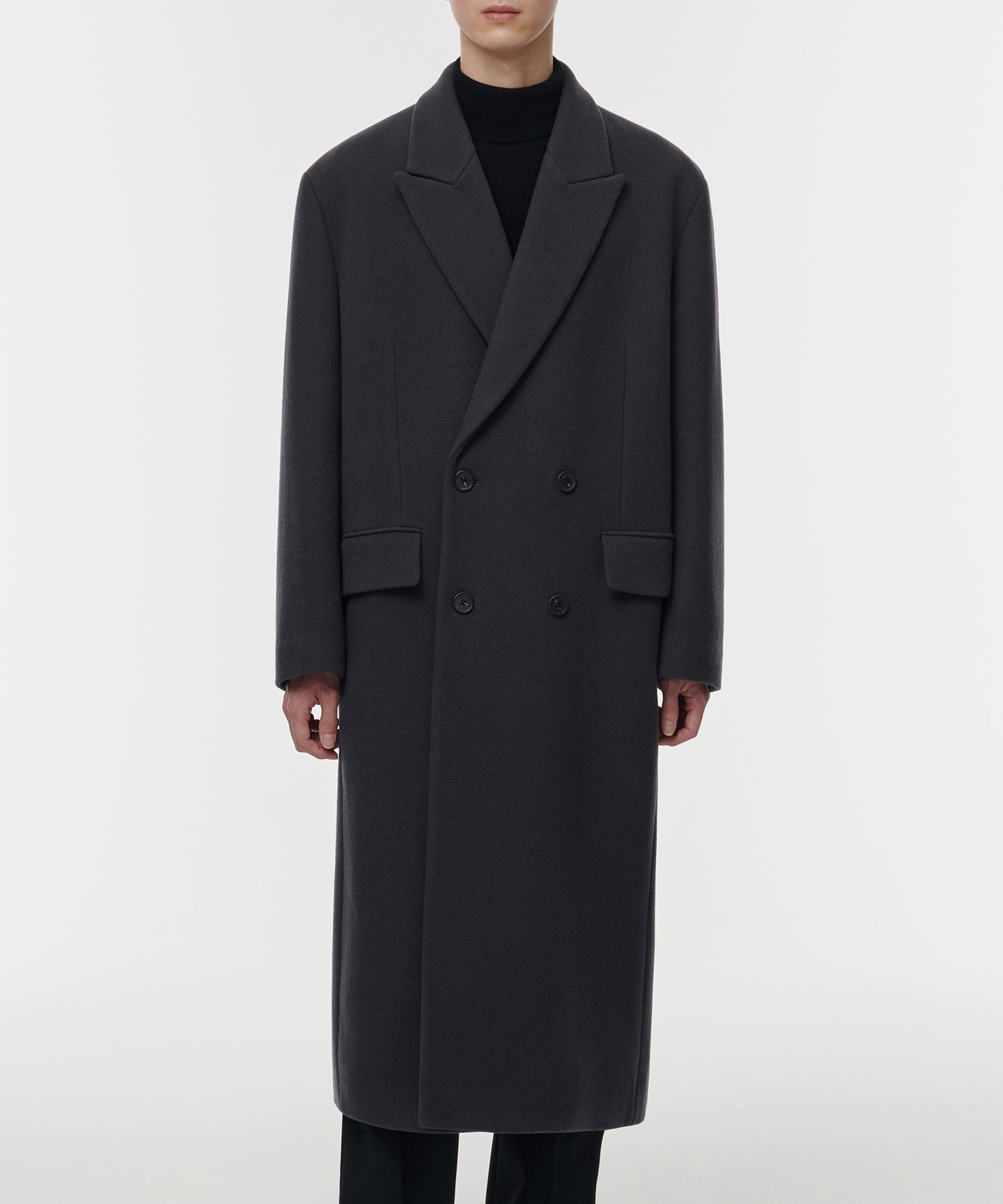 MUSINSA公式 | MUSINSA STANDARD ウールブレンドビッグダディダブル