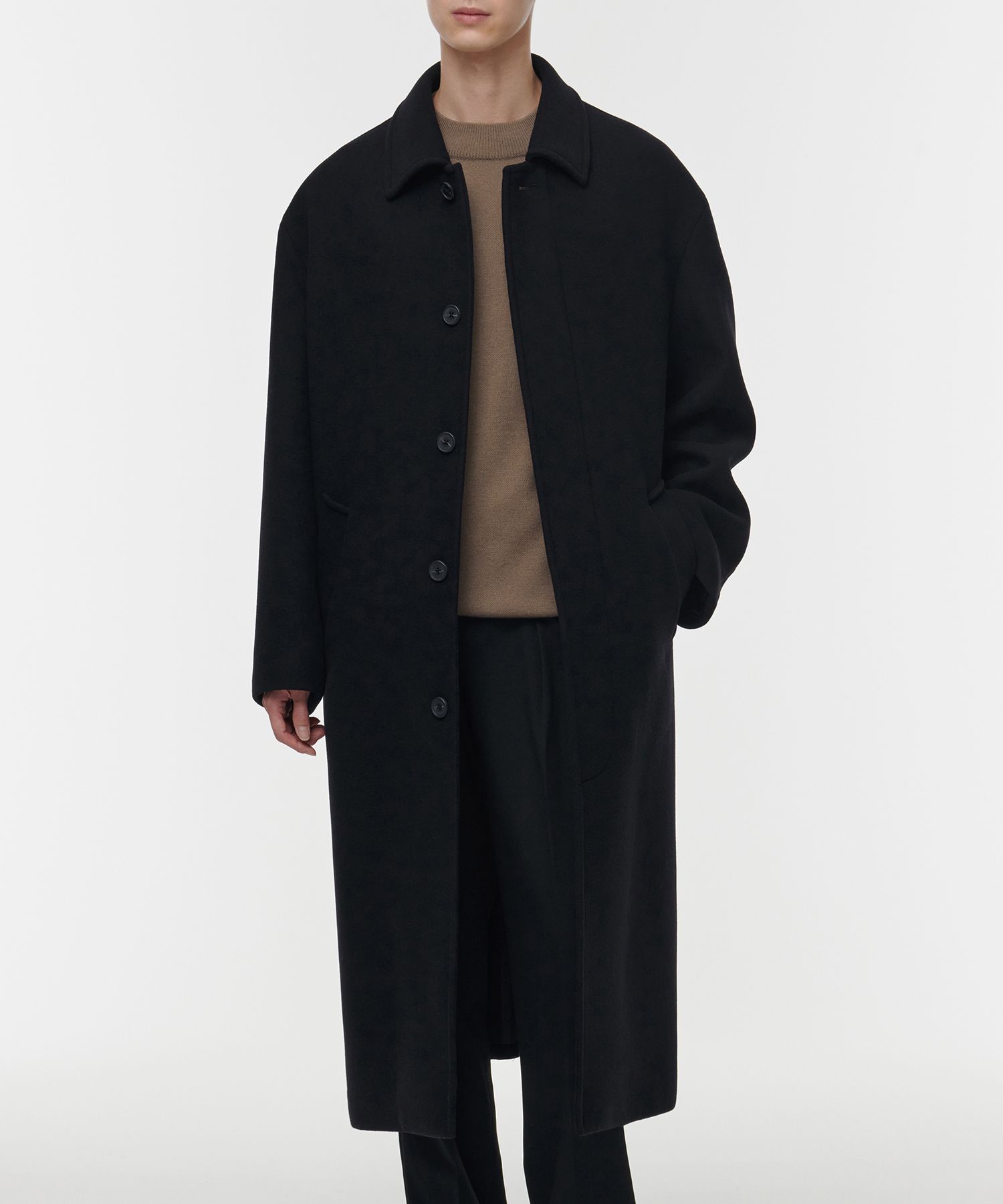 MUSINSA公式 | MUSINSA STANDARD ウールブレンドマキシバルマカン