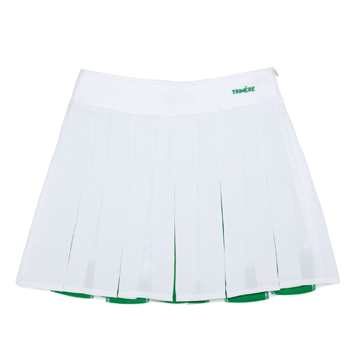 트리메르(TRIMERE) 포인트 테니스 치마 WHITE