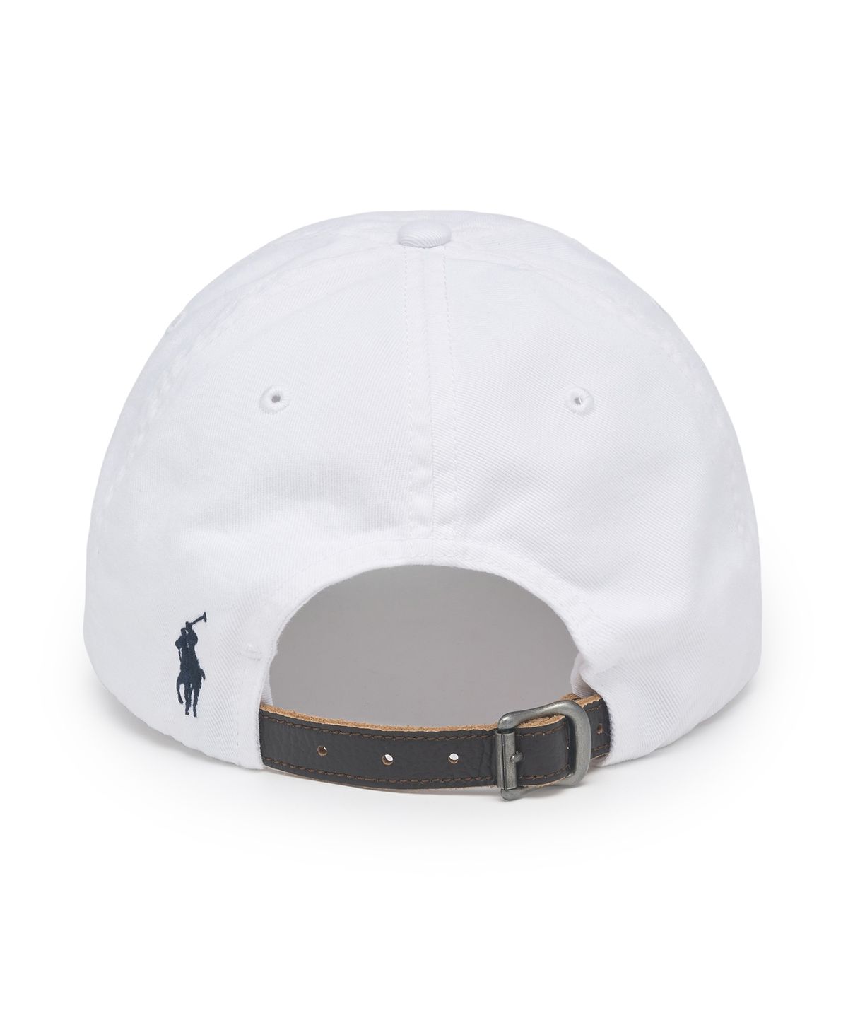 폴로 랄프 로렌(POLO RALPH LAUREN) 플래그 치노 볼 캡 - 화이트