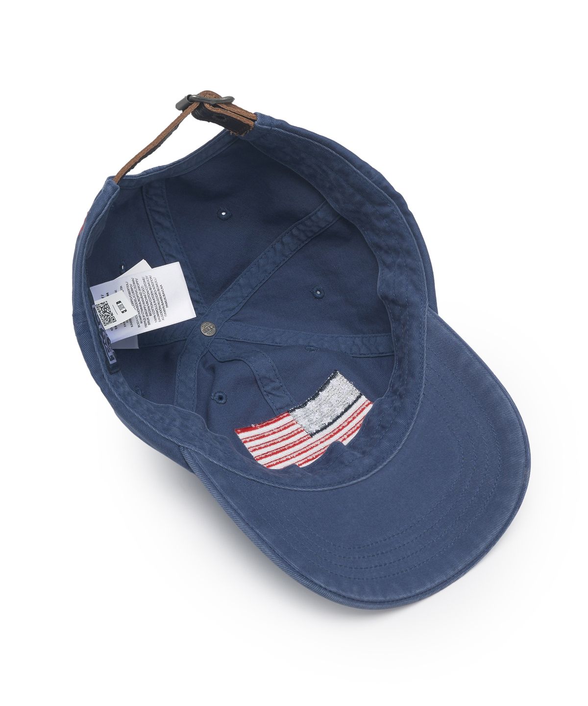 폴로 랄프 로렌(POLO RALPH LAUREN) 플래그 치노 볼 캡 - 네이비