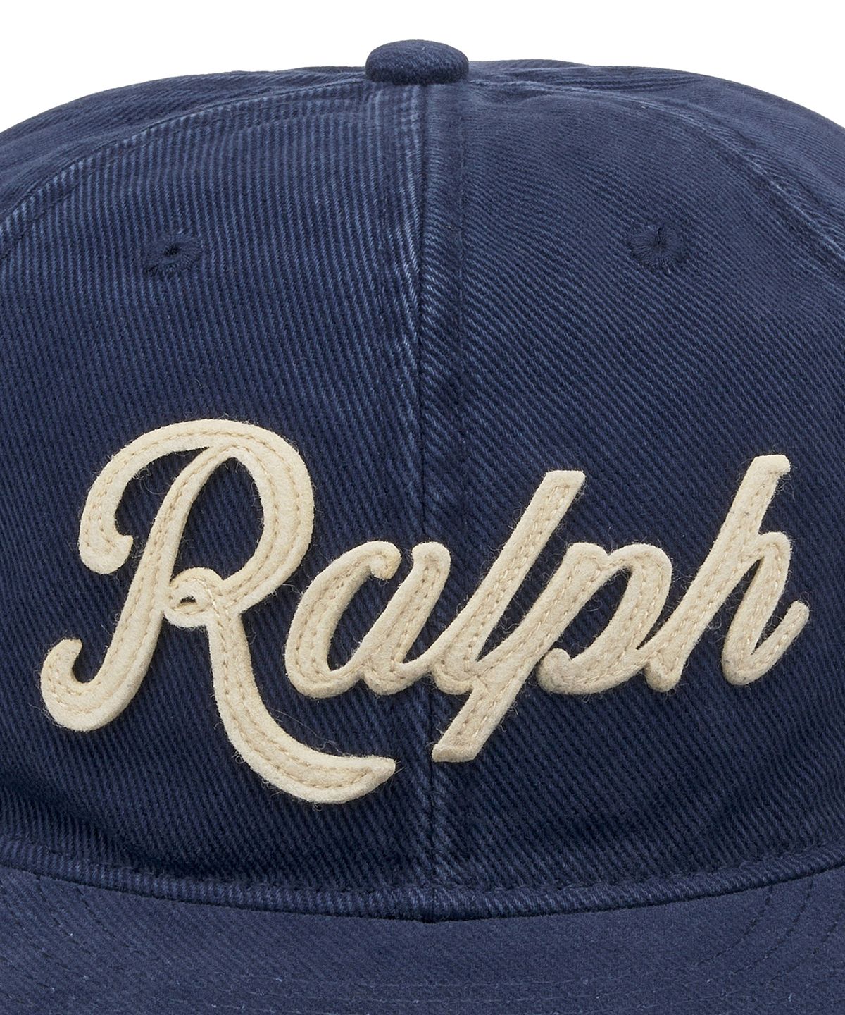 폴로 랄프 로렌(POLO RALPH LAUREN) 아플리케 트윌 볼 캡 - 네이비