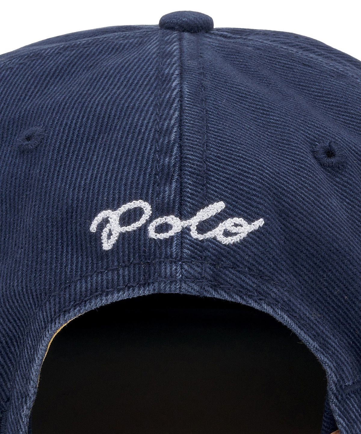 폴로 랄프 로렌(POLO RALPH LAUREN) 아플리케 트윌 볼 캡 - 네이비