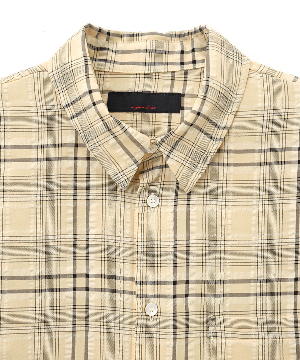 애니타임로릭(ANYTIME LOREAK) Iris Shirt-Lemon