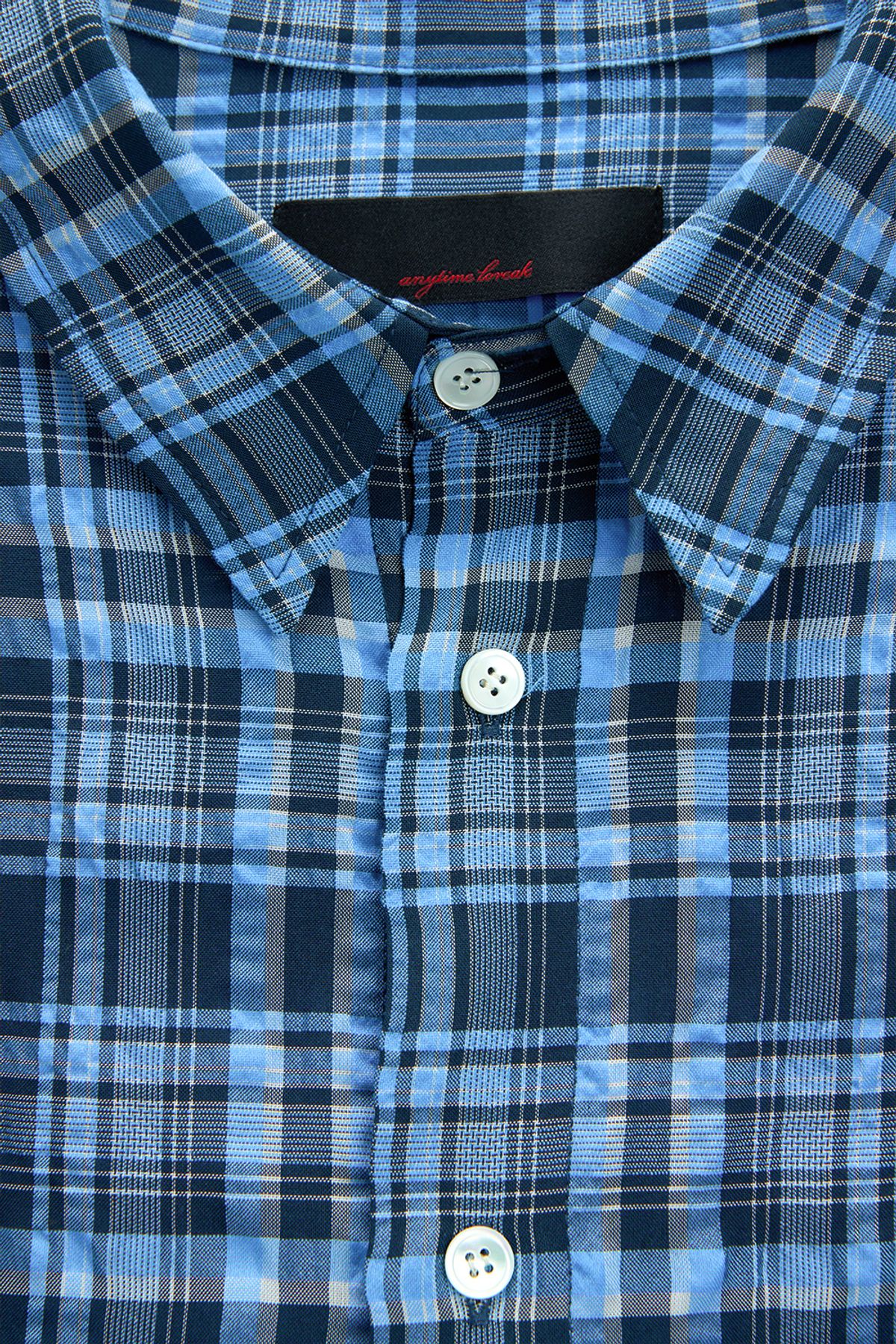 애니타임로릭(ANYTIME LOREAK) Iris Shirt-Blue