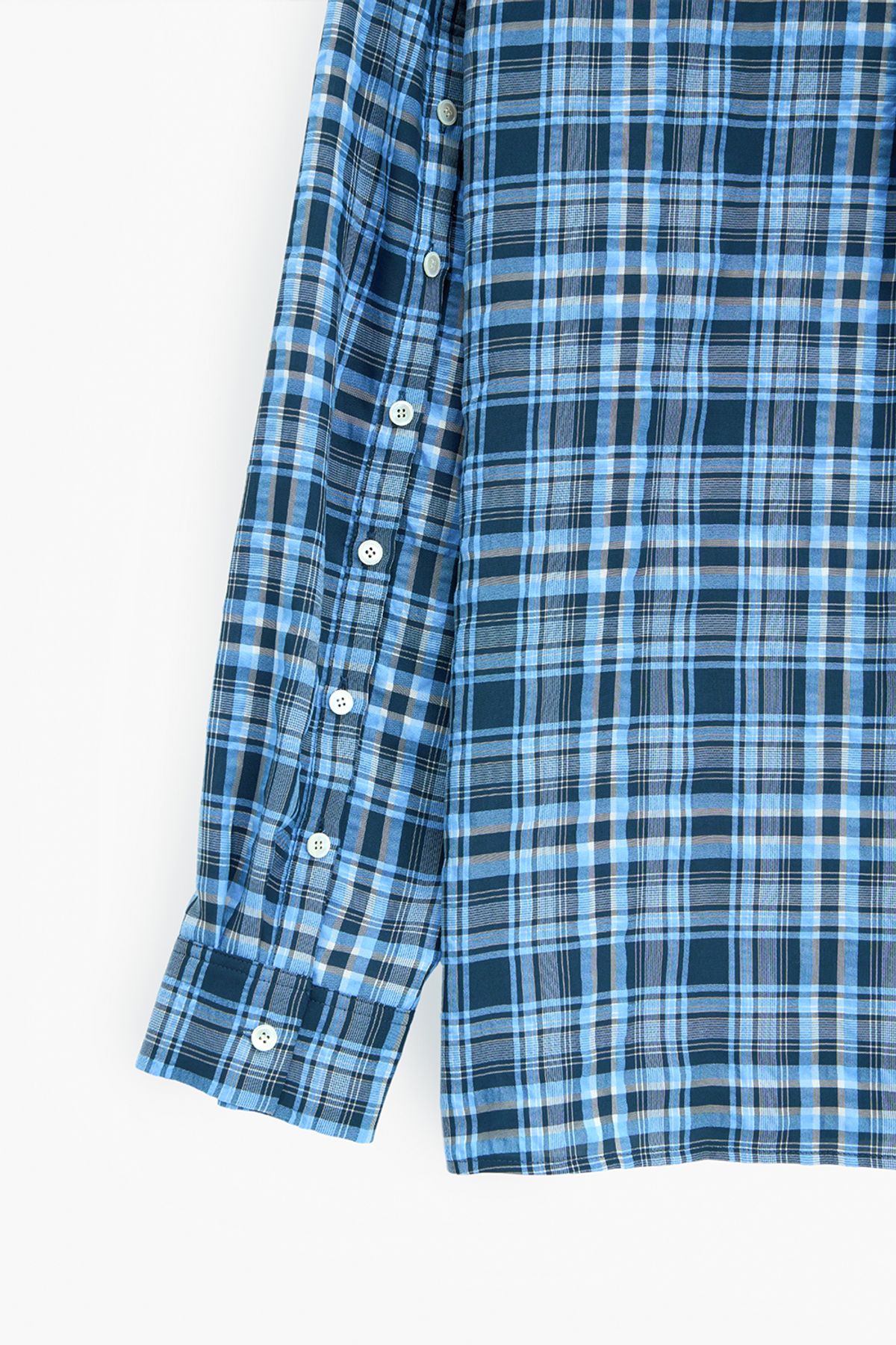 애니타임로릭(ANYTIME LOREAK) Iris Shirt-Blue