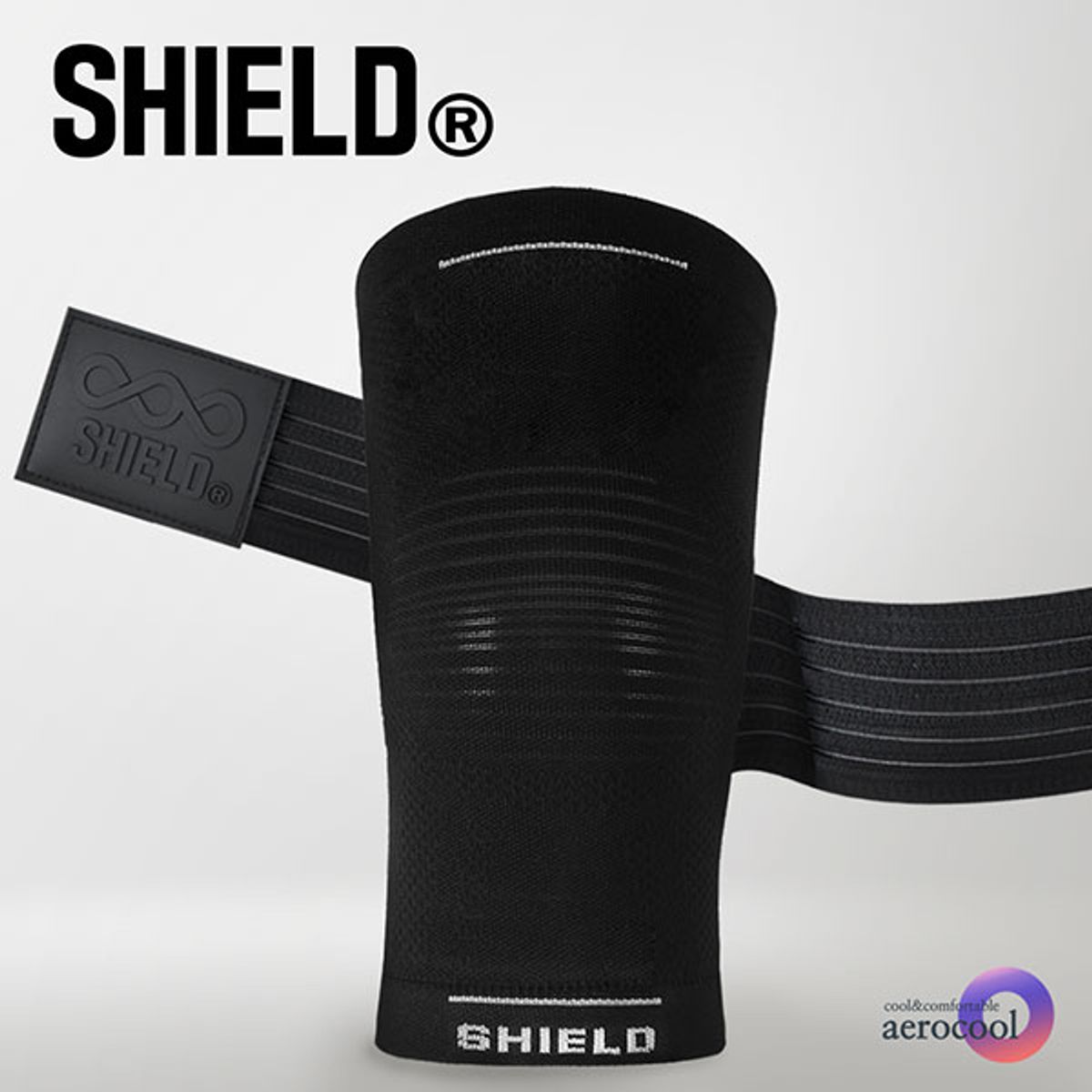 쉴드(SHIELD) X-밴드 하체강화 발목&무릎 2종 보호대 세트
