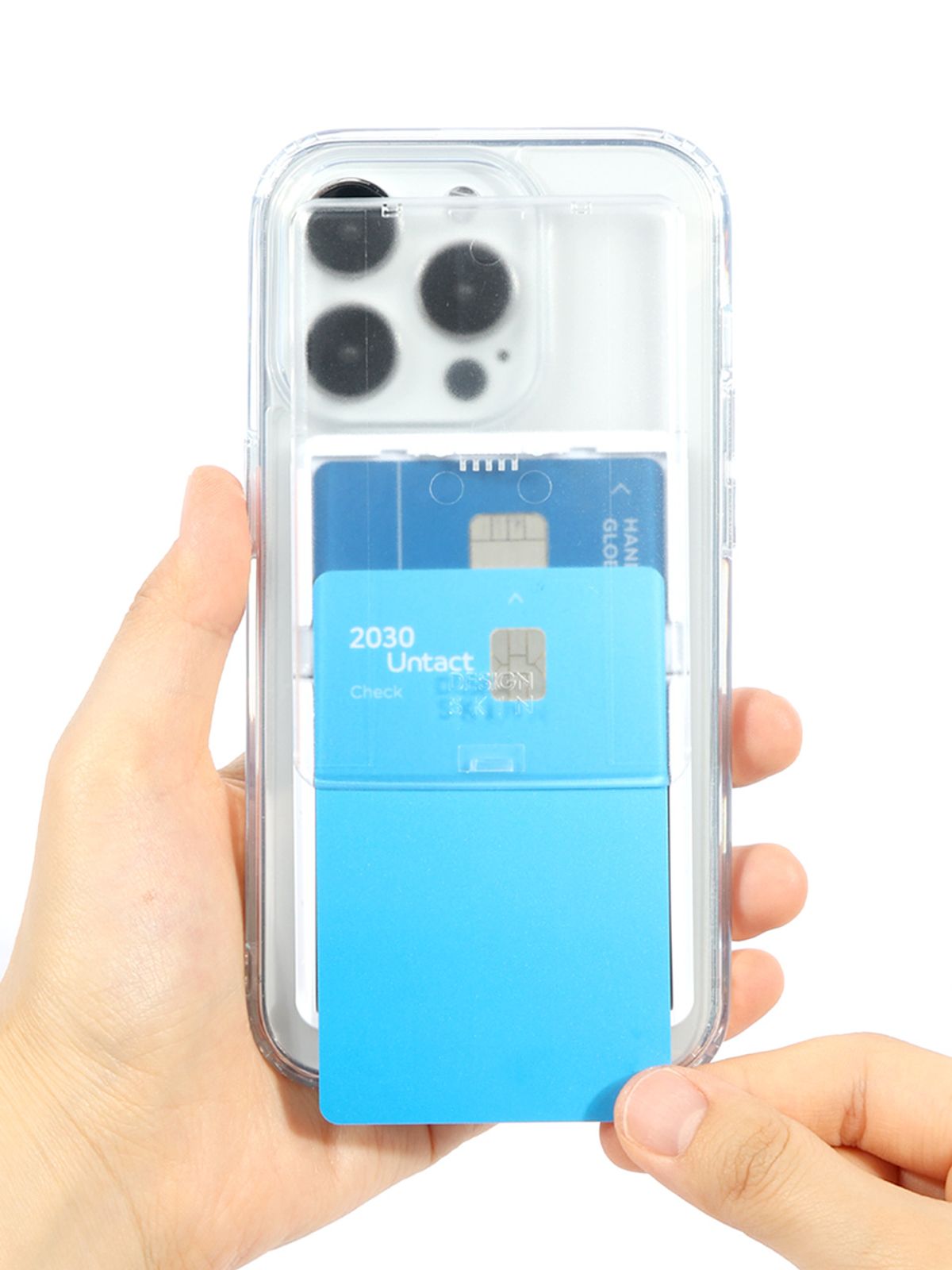 디자인스킨(DESIGNSKIN) 부착형 맥세이프 슬라이더 카드포켓