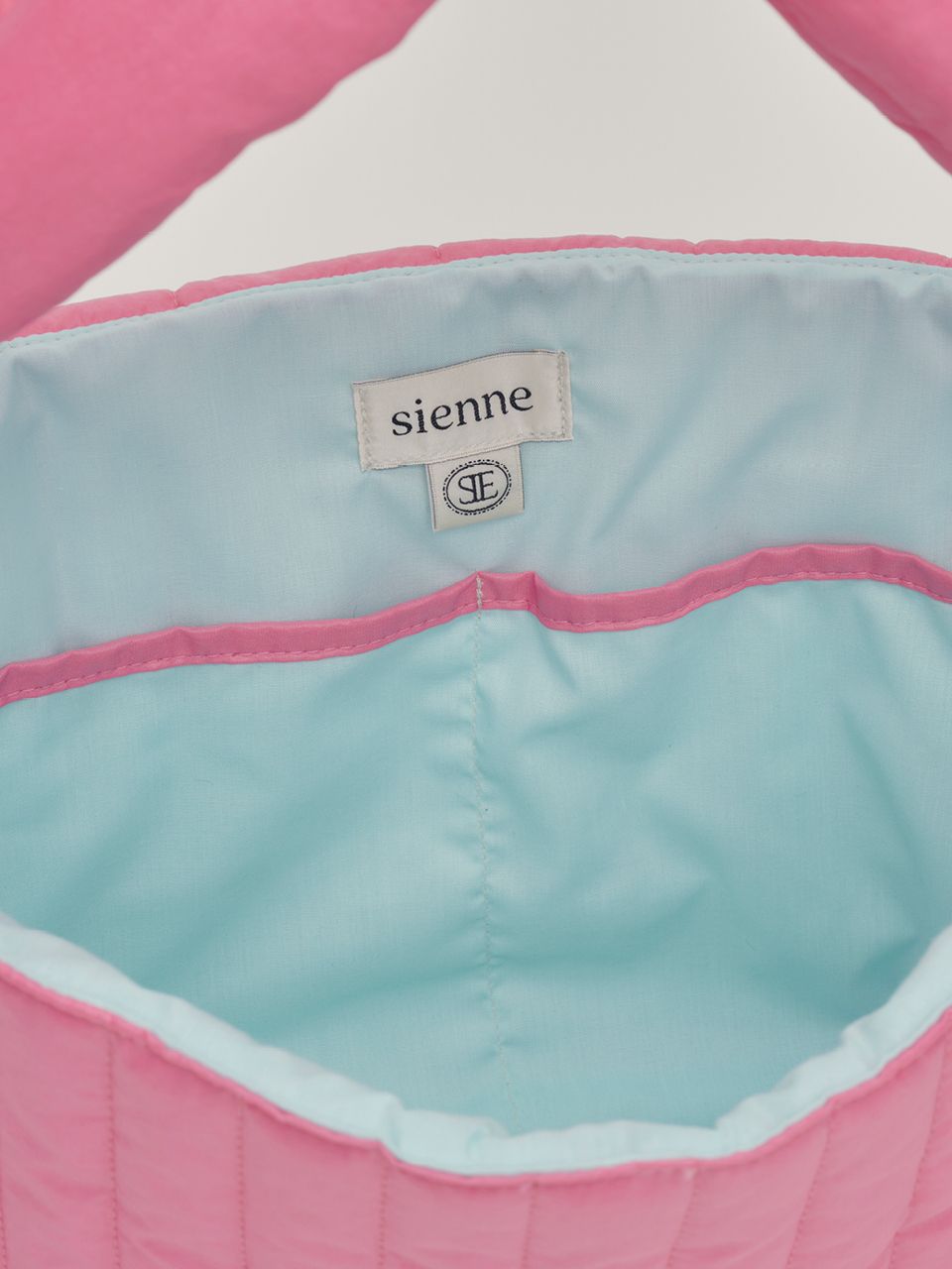 MUSINSA | SIENNE Cross Padding Bag (Pink)