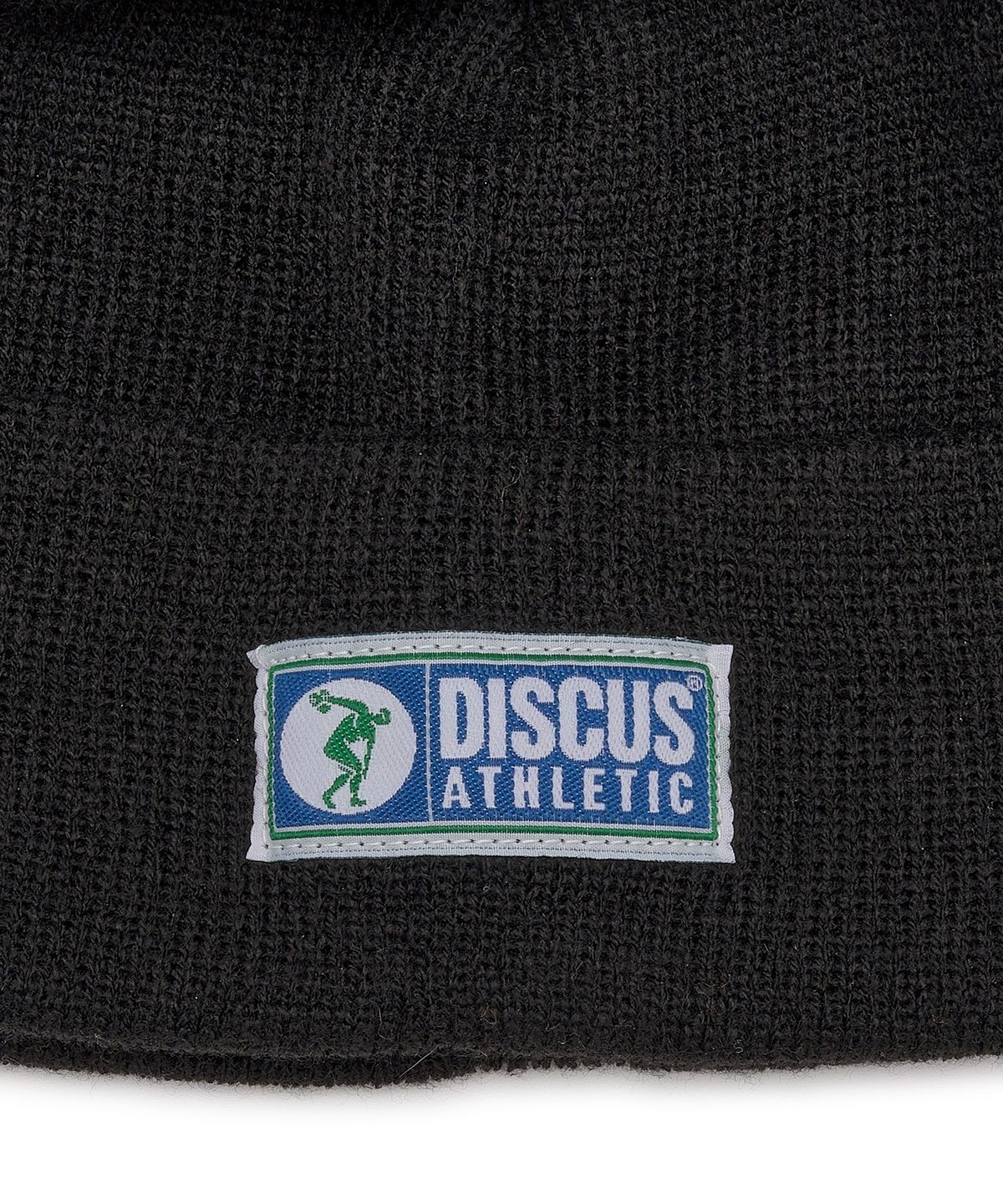 디스커스 애슬레틱(DISCUS ATHLETIC) 로고 비니 블랙