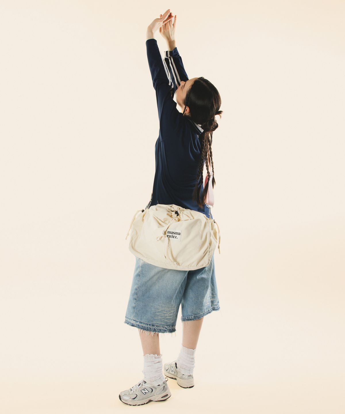 마스마룰즈(MASMARULEZ) Daily string bobu bag _ butter cream