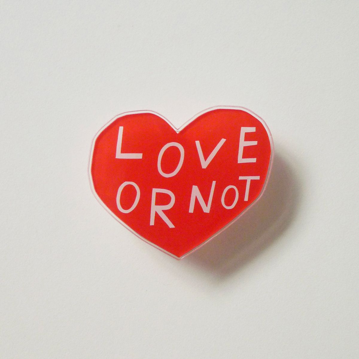러브오낫(LOVE OR NOT) Red Loveornot Griptok 그립톡