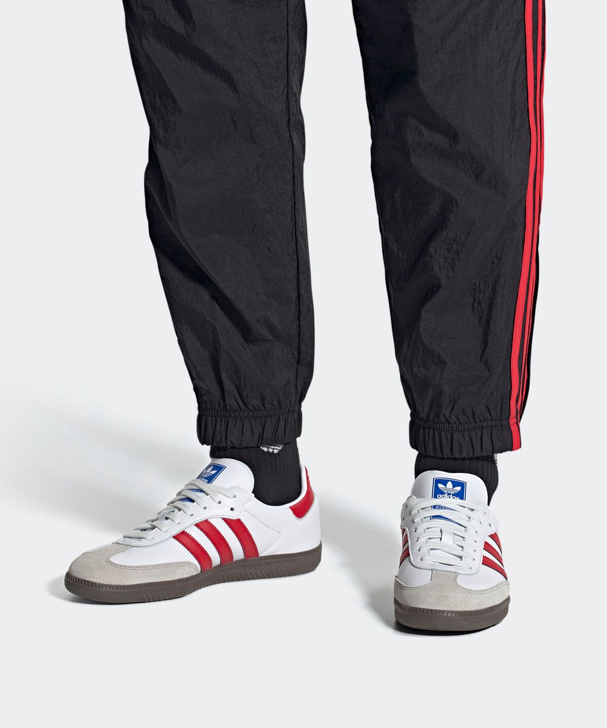 아디다스(ADIDAS) 삼바 OG - 화이트:레드 / IG1025