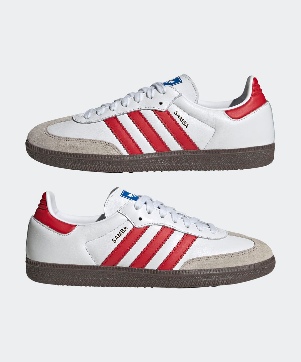 아디다스(ADIDAS) 삼바 OG - 화이트:레드 / IG1025