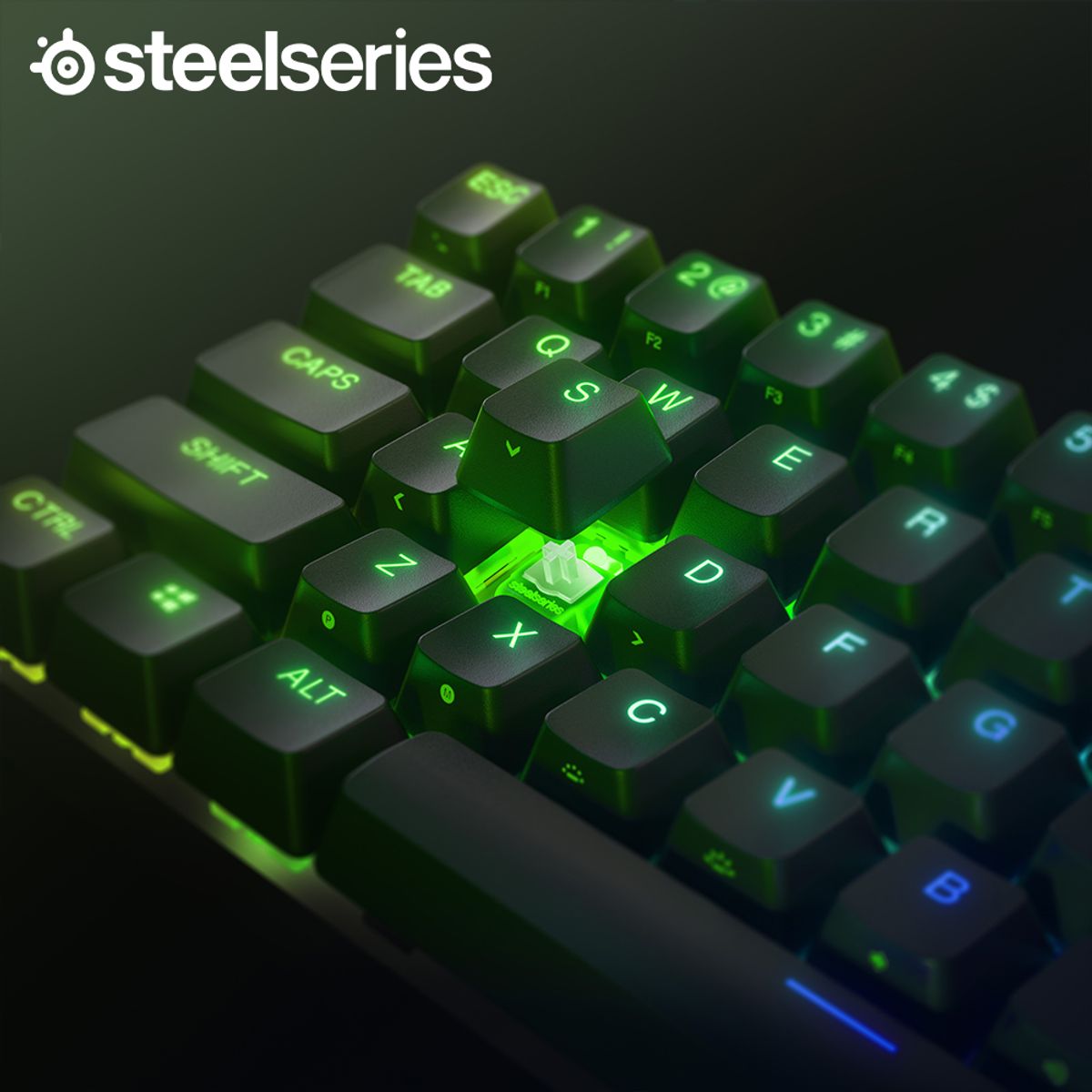 스틸시리즈(STEEL SERIES) Apex Pro Mini WL US 기계식 자석축 무선 게이밍 키보드