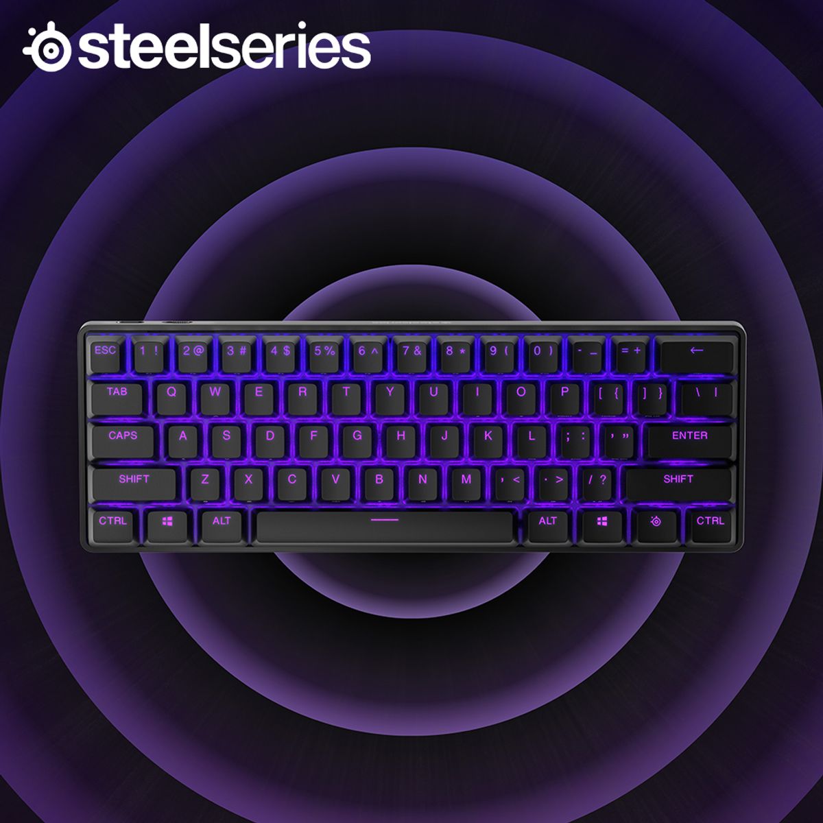 스틸시리즈(STEEL SERIES) Apex Pro Mini WL US 기계식 자석축 무선 게이밍 키보드