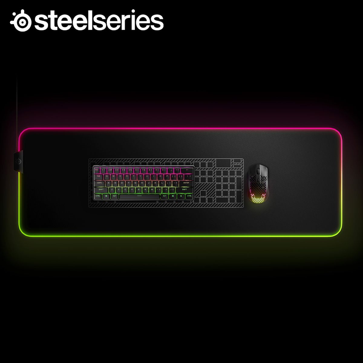 스틸시리즈(STEEL SERIES) Apex Pro Mini WL US 기계식 자석축 무선 게이밍 키보드